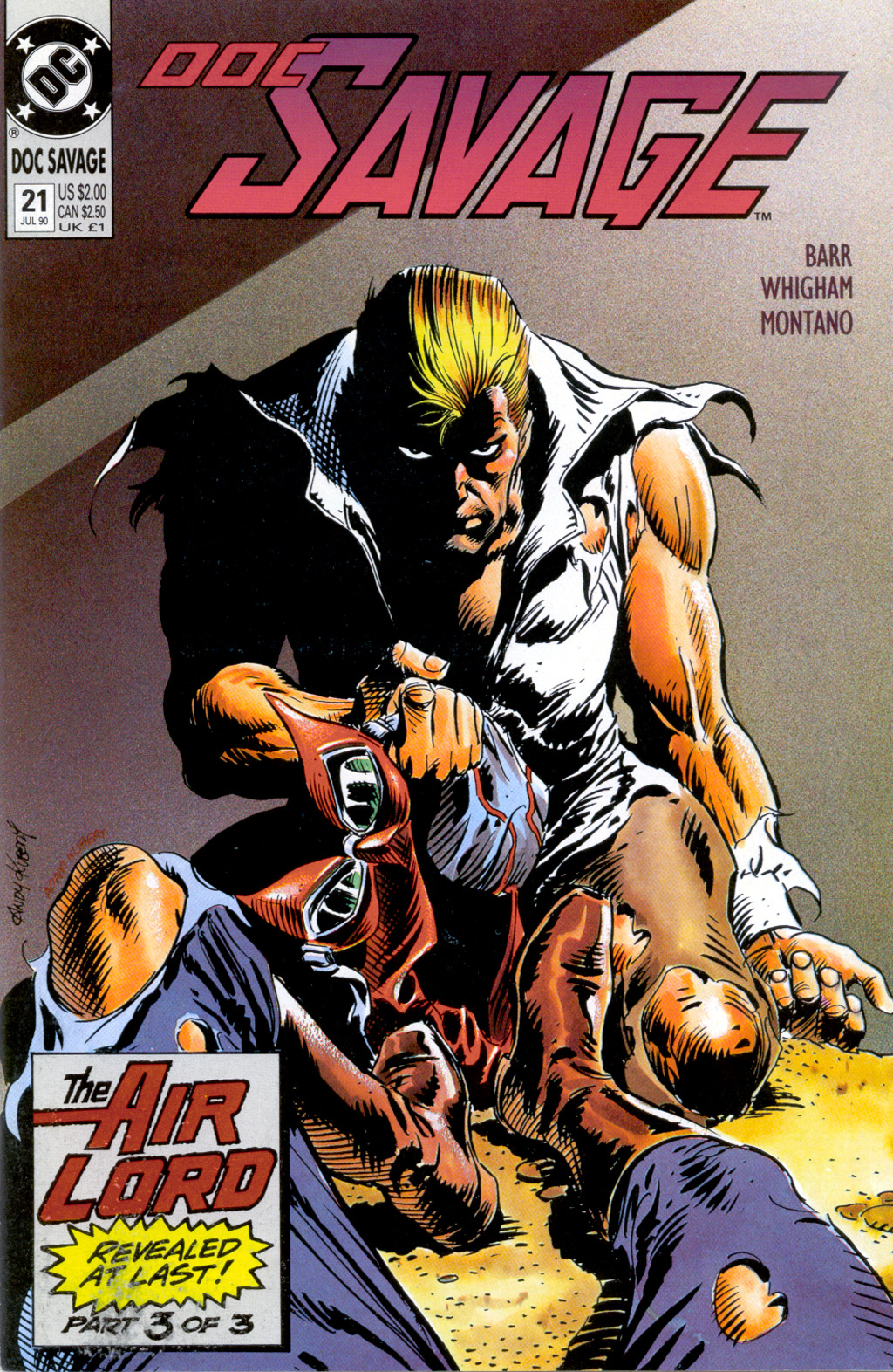 Read online Doc Savage (1988) comic -  Issue #21 - 1