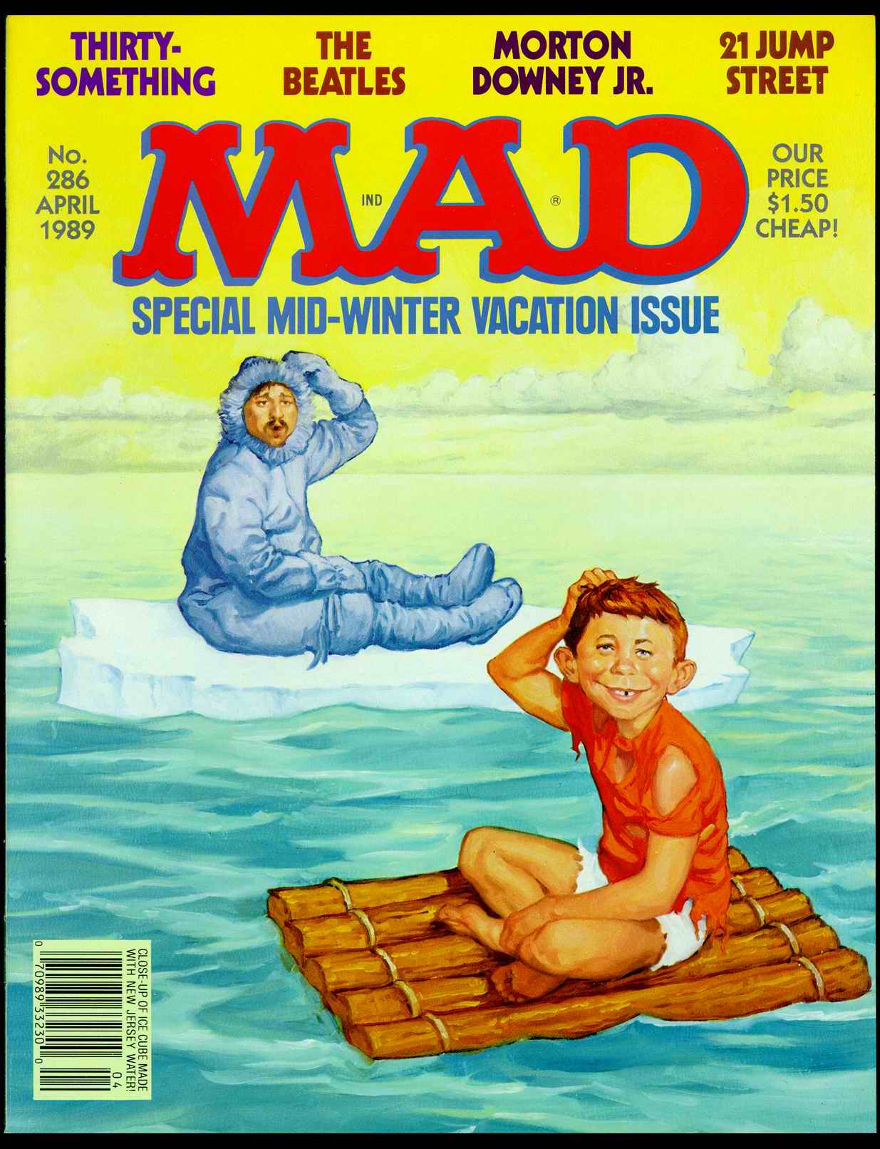 Read online MAD comic -  Issue #286 - 1