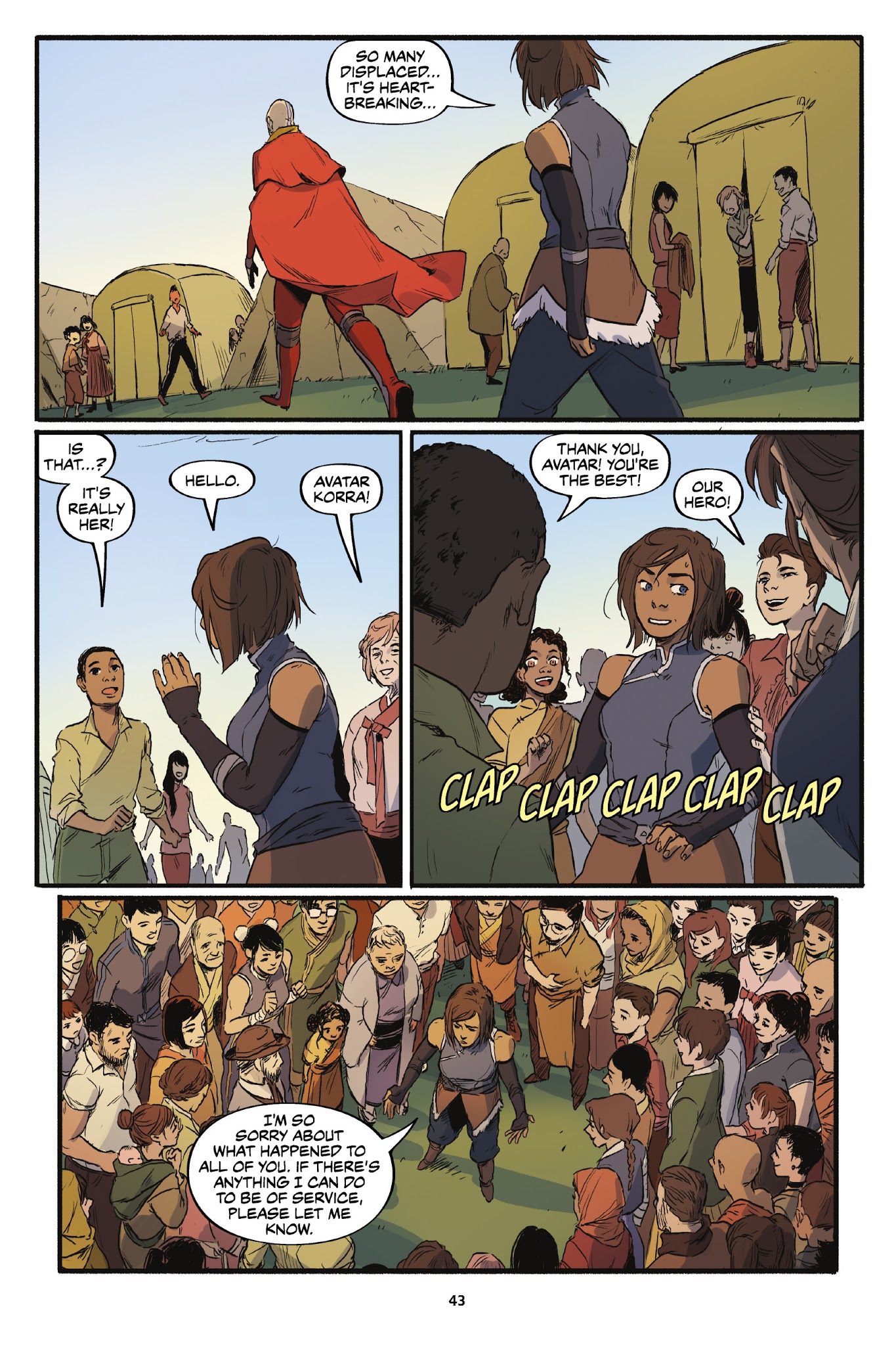 Read online Nickelodeon The Legend of Korra – Turf Wars comic -  Issue #1 - 44