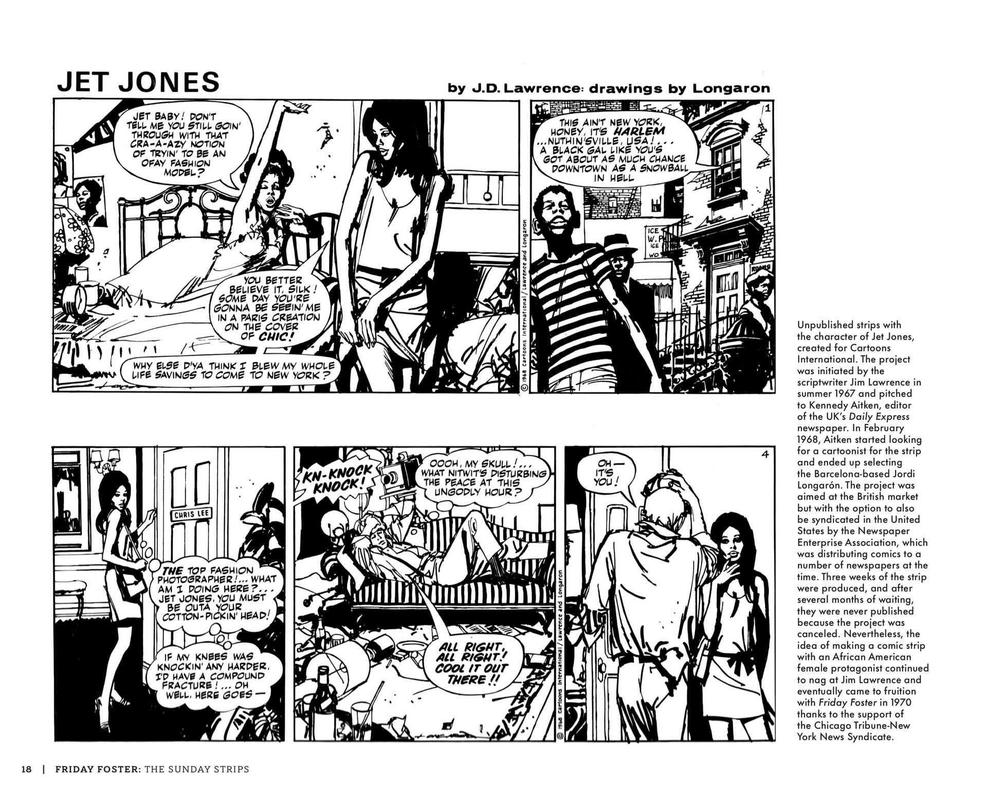 Read online Friday Foster: The Sunday Strips comic -  Issue # TPB (Part 1) - 19