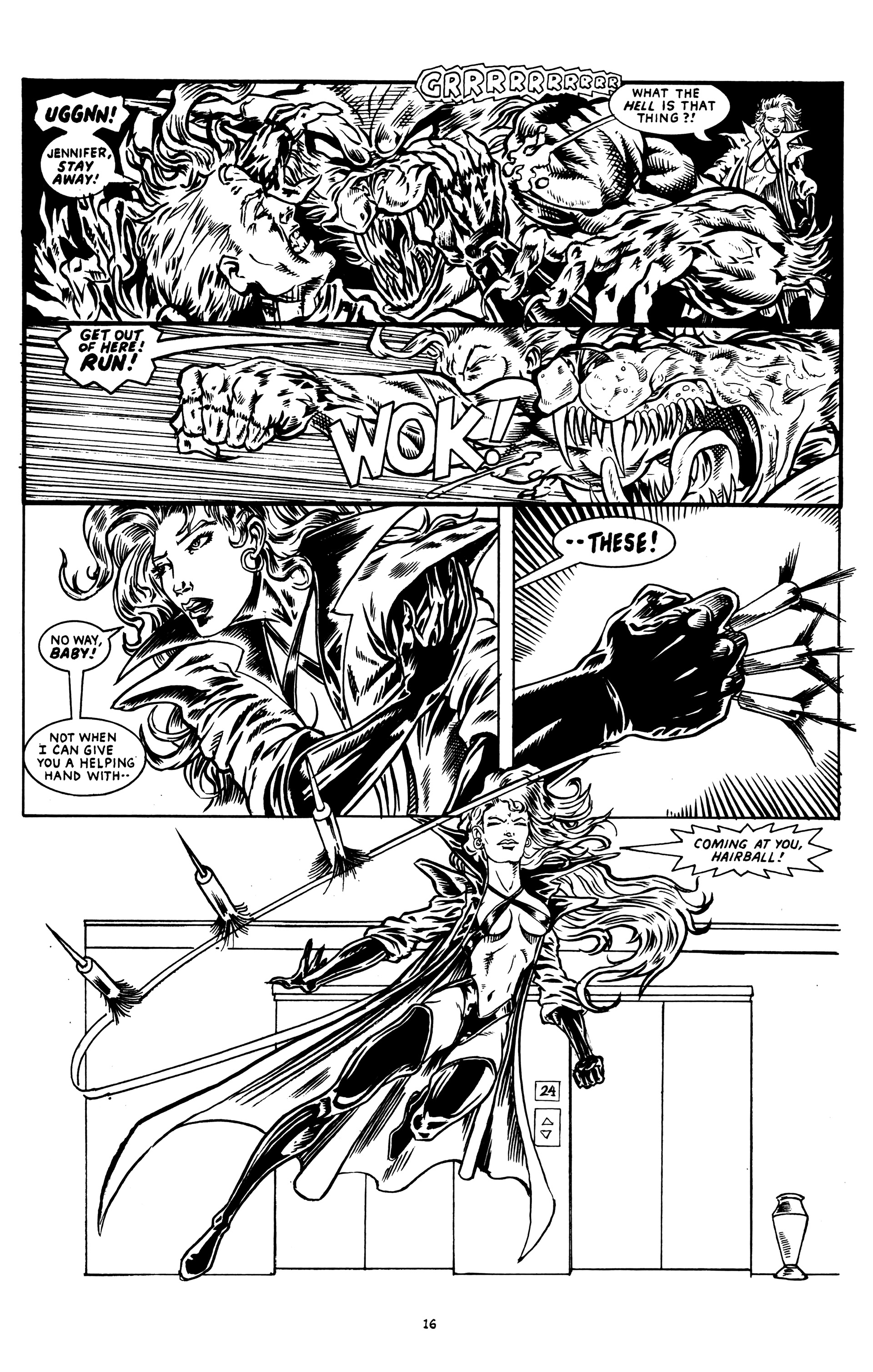 Read online Flesh & Blood comic -  Issue #1 - 18