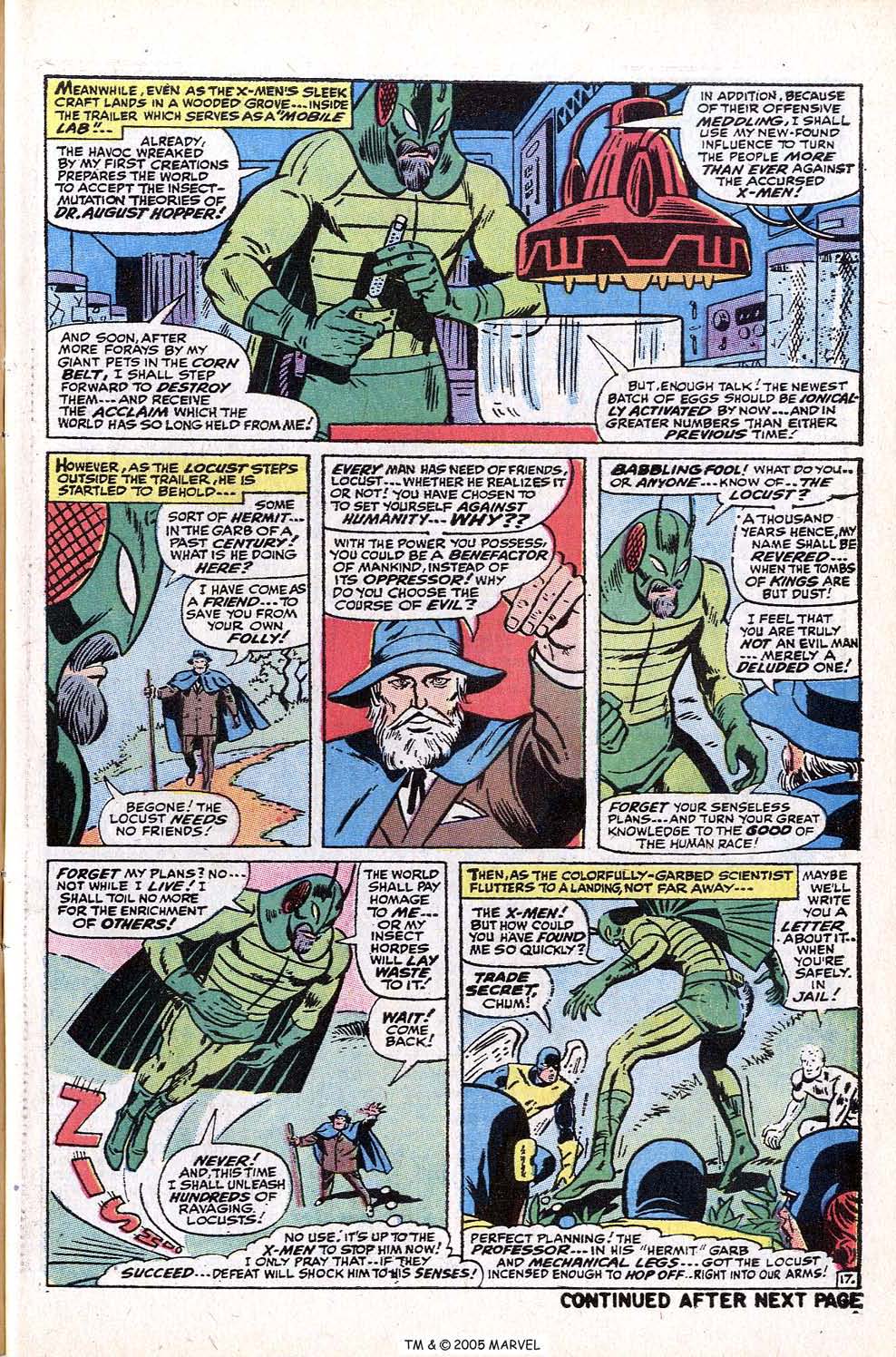 Read online Uncanny X-Men (1963) comic -  Issue #72 - 45