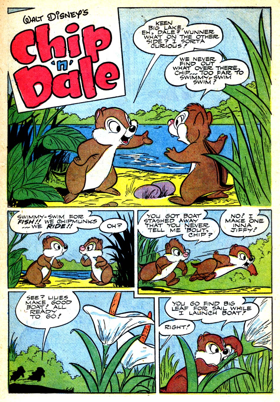 Read online Four Color Comics comic -  Issue #581 - 19