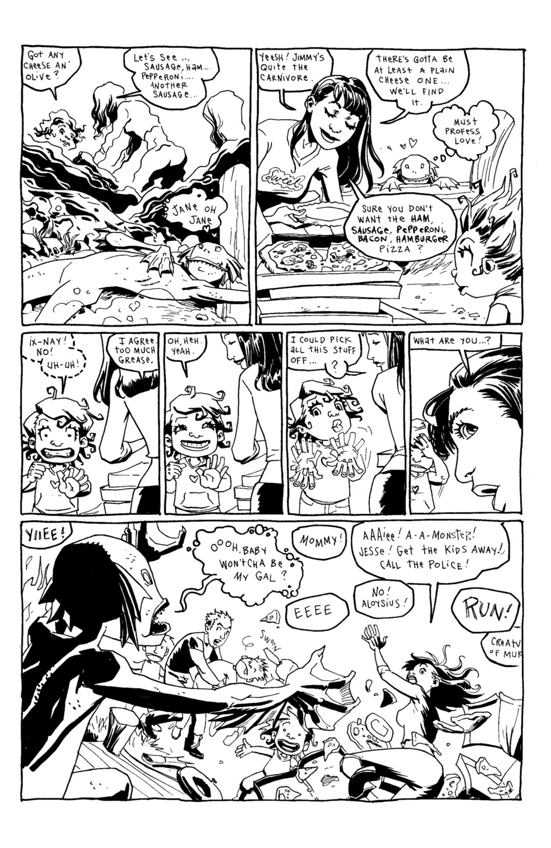 Read online Scary Godmother Comic Book Stories comic -  Issue # TPB - 261
