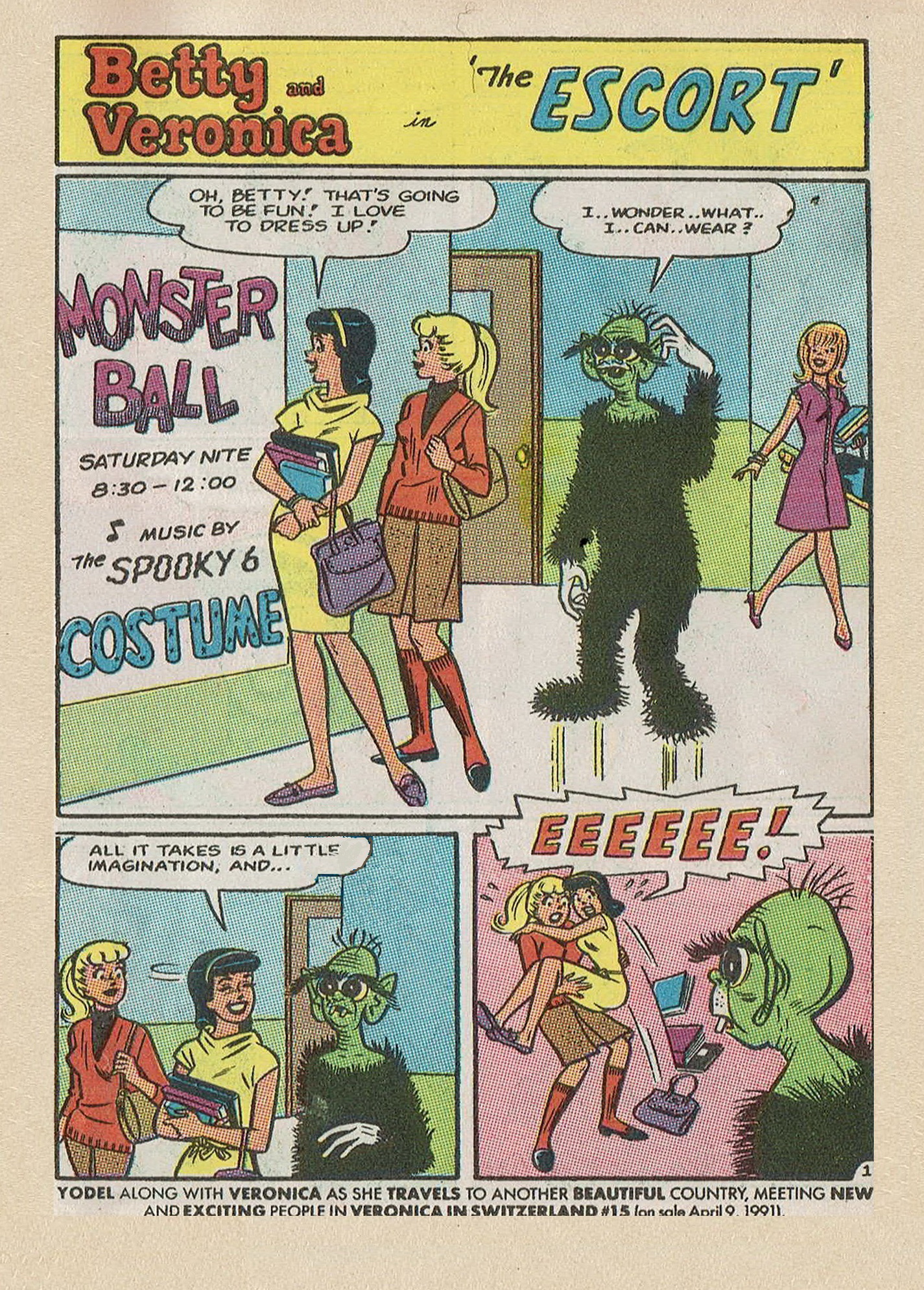 Read online Betty and Veronica Digest Magazine comic -  Issue #48 - 59