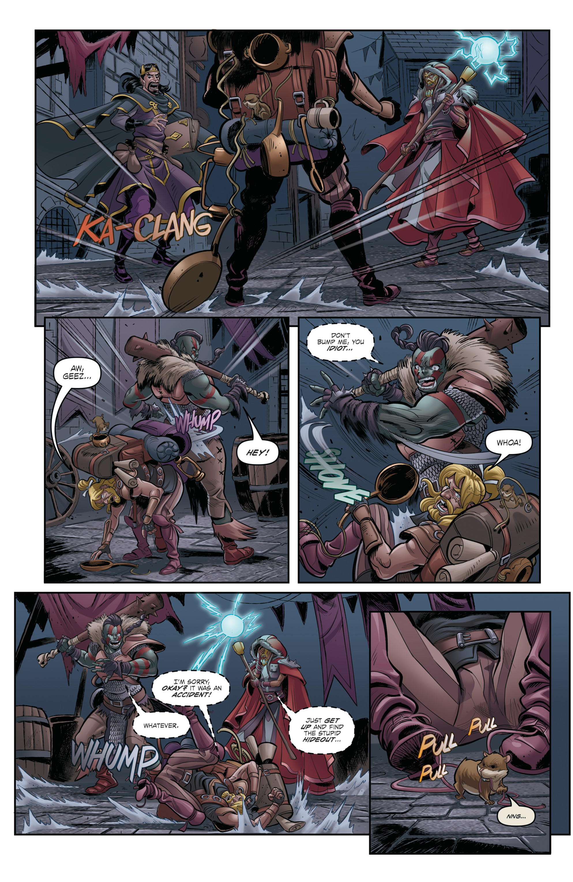 Read online Dungeons & Dragons: Evil At Baldur's Gate comic -  Issue # _TPB - 102