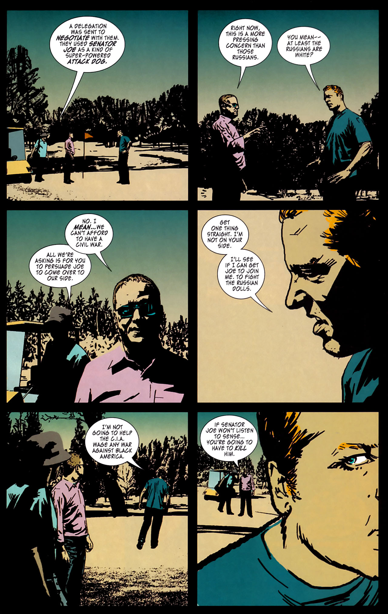 Read online The Programme comic -  Issue #9 - 22