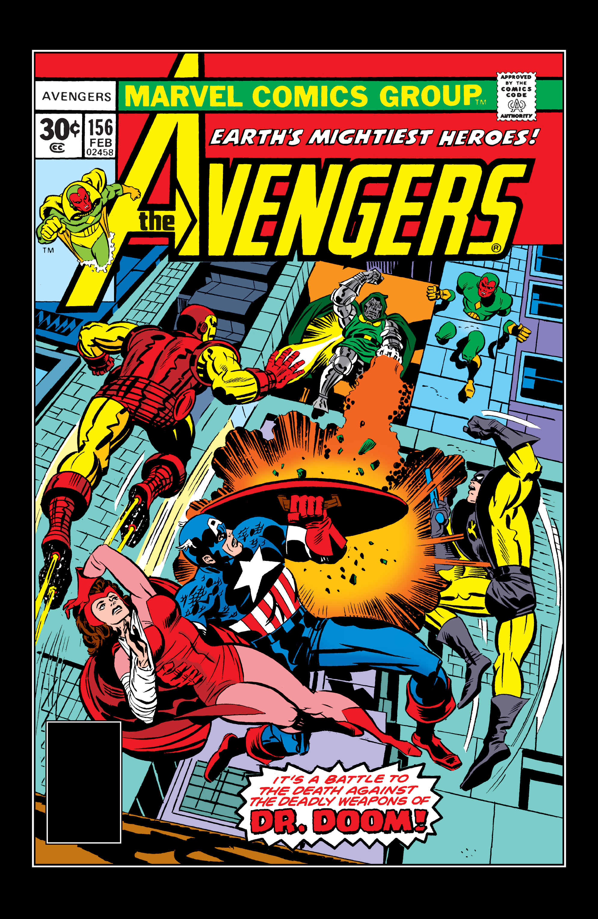 Read online The Avengers (1963) comic -  Issue #156 - 1