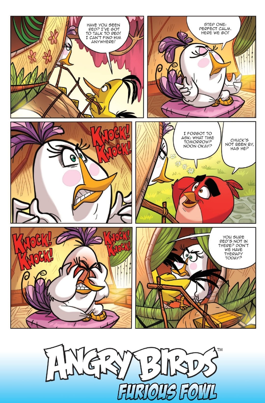 Read online Angry Birds Comics Quarterly comic -  Issue # Issue Furious Fowl - 16