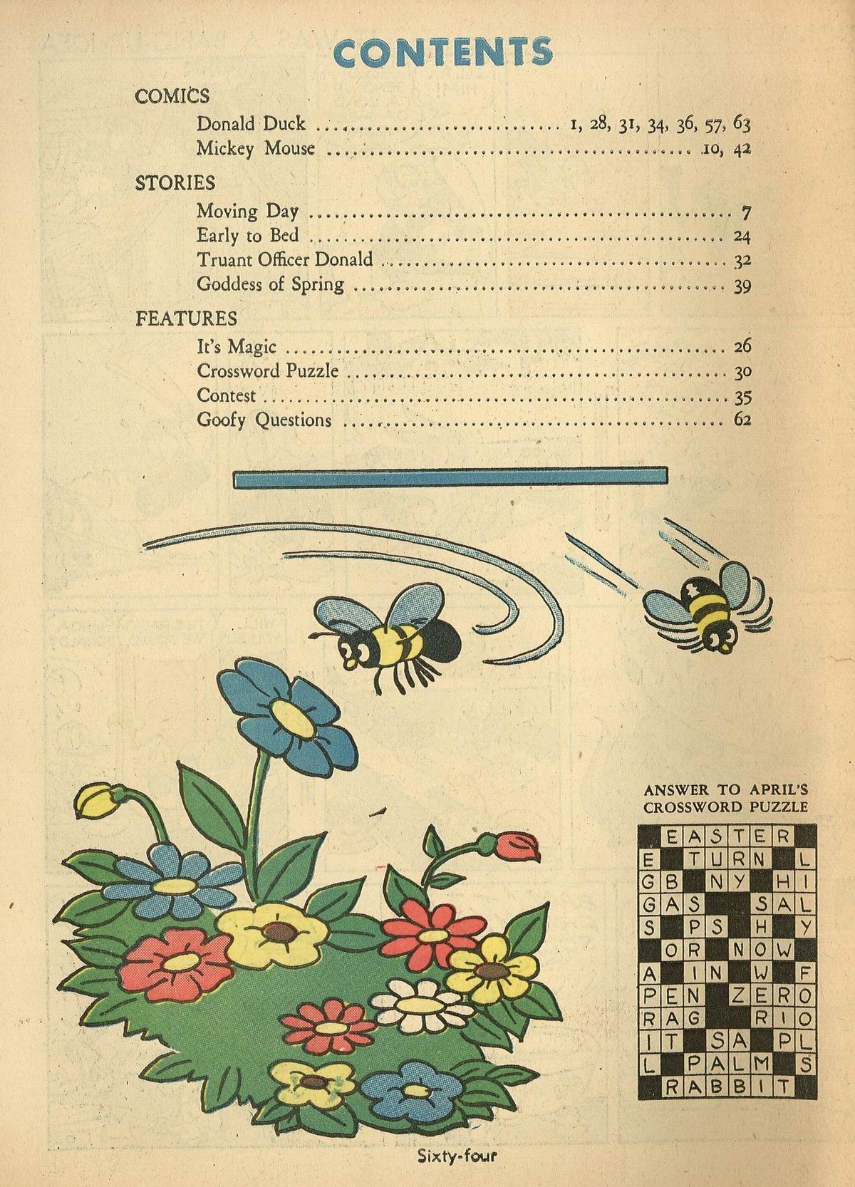 Read online Walt Disney's Comics and Stories comic -  Issue #8 - 66