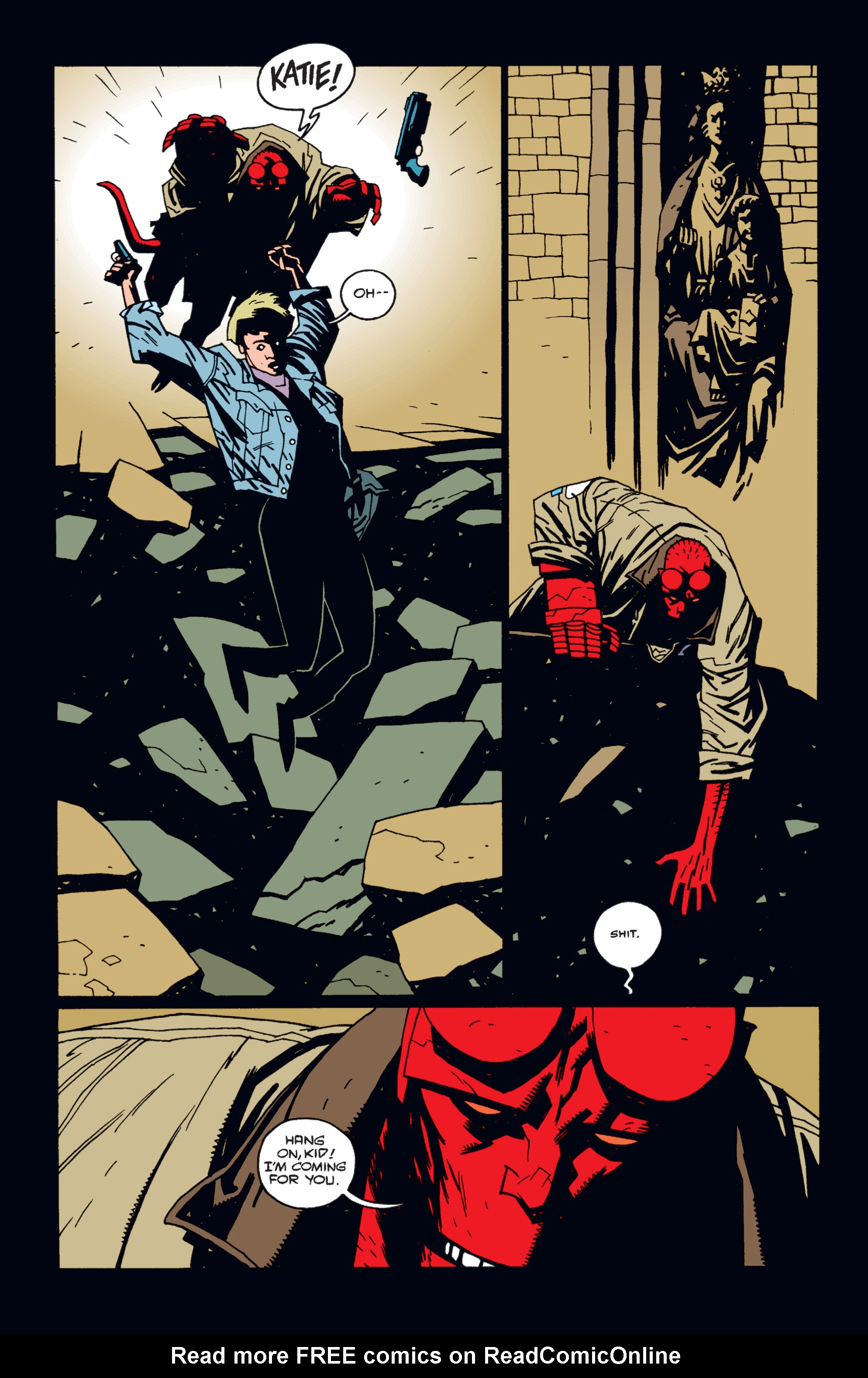 Read online Hellboy comic -  Issue #3 - 95