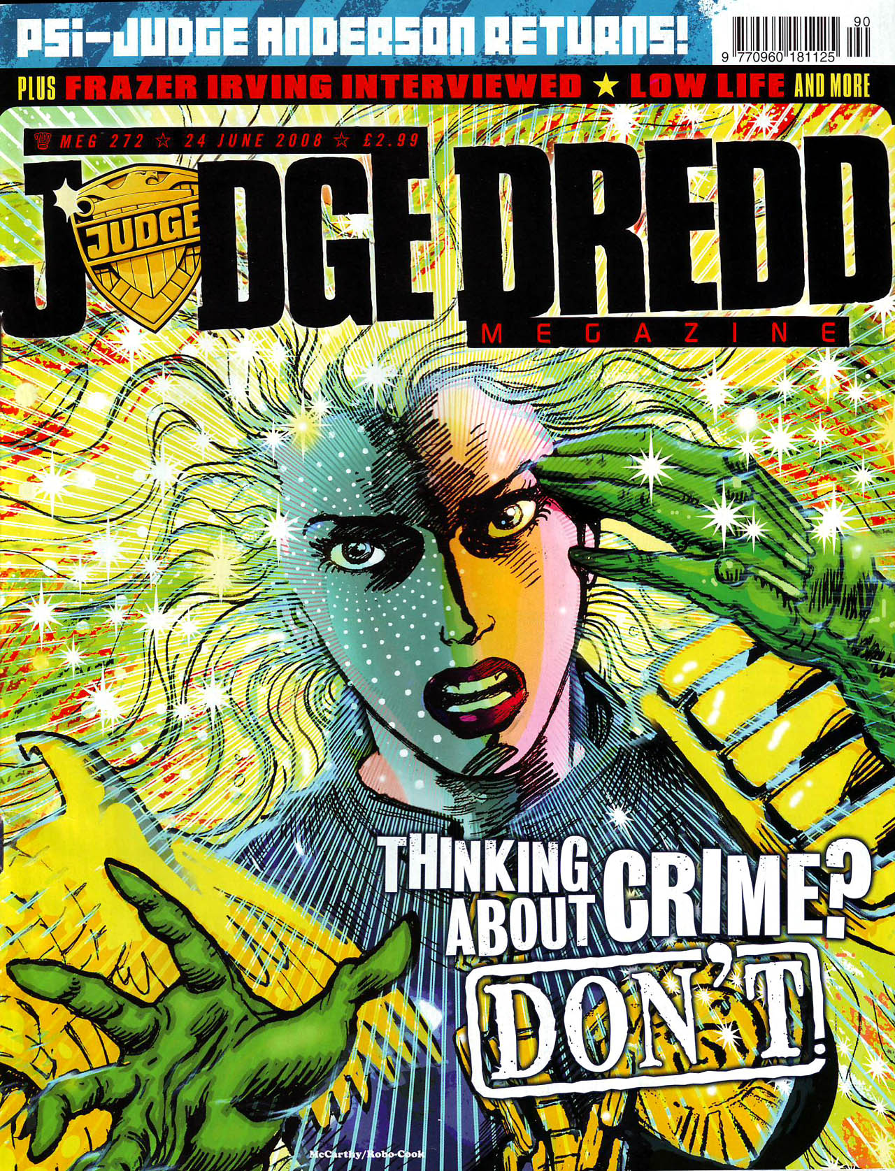 Read online Judge Dredd Megazine (Vol. 5) comic -  Issue #272 - 1