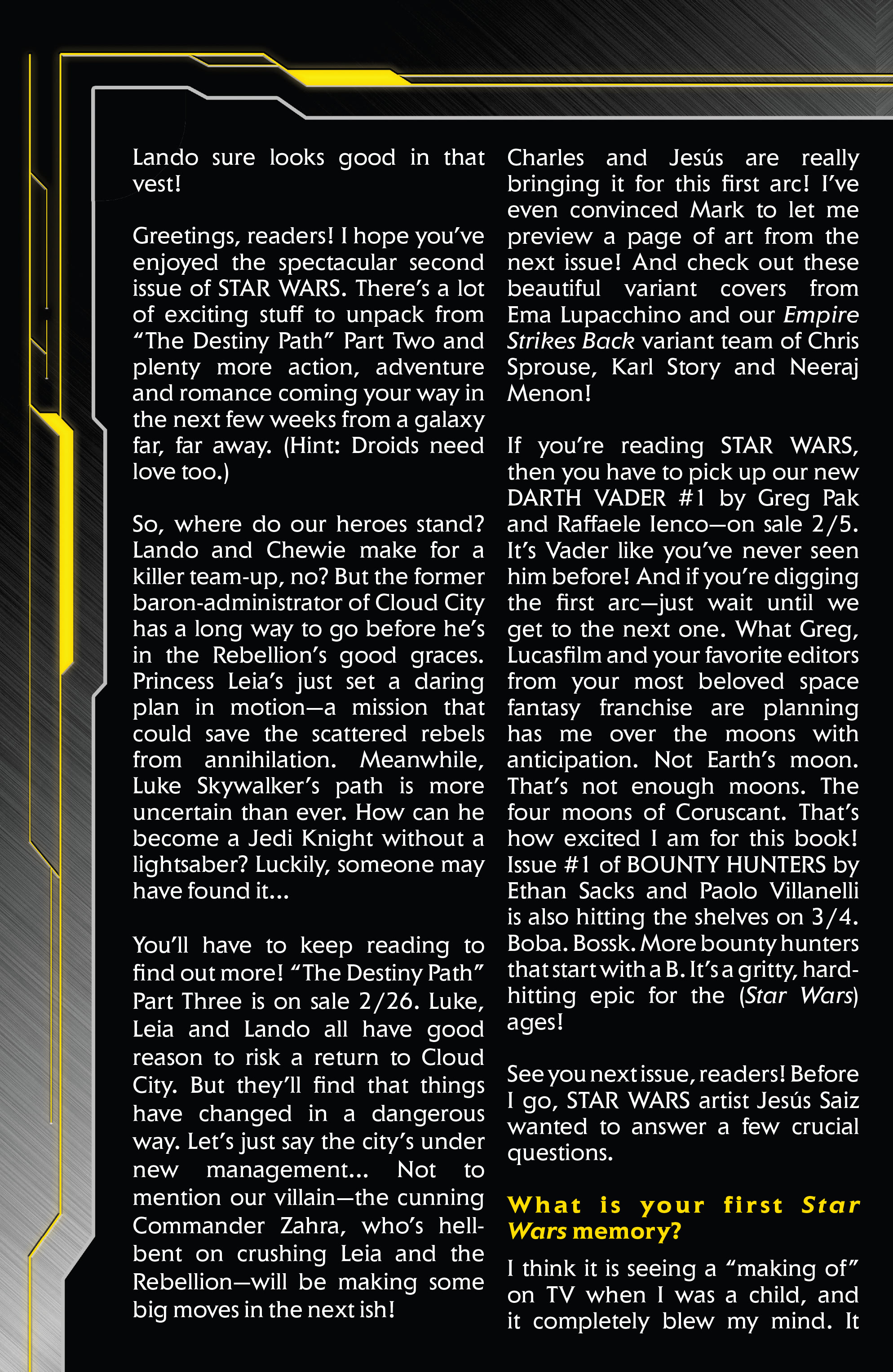 Read online Star Wars (2020) comic -  Issue #2 - 25
