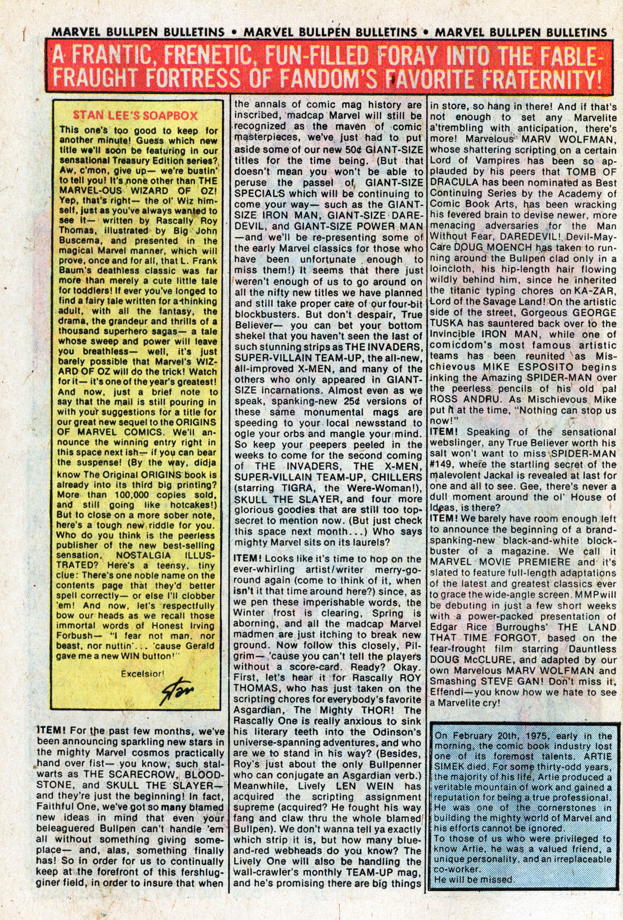 Read online Marvel Tales (1964) comic -  Issue #61 - 30