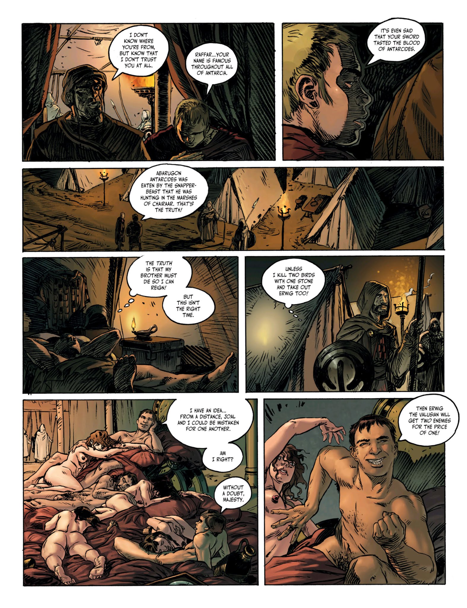 Read online Throne of Ice comic -  Issue #2 - 31