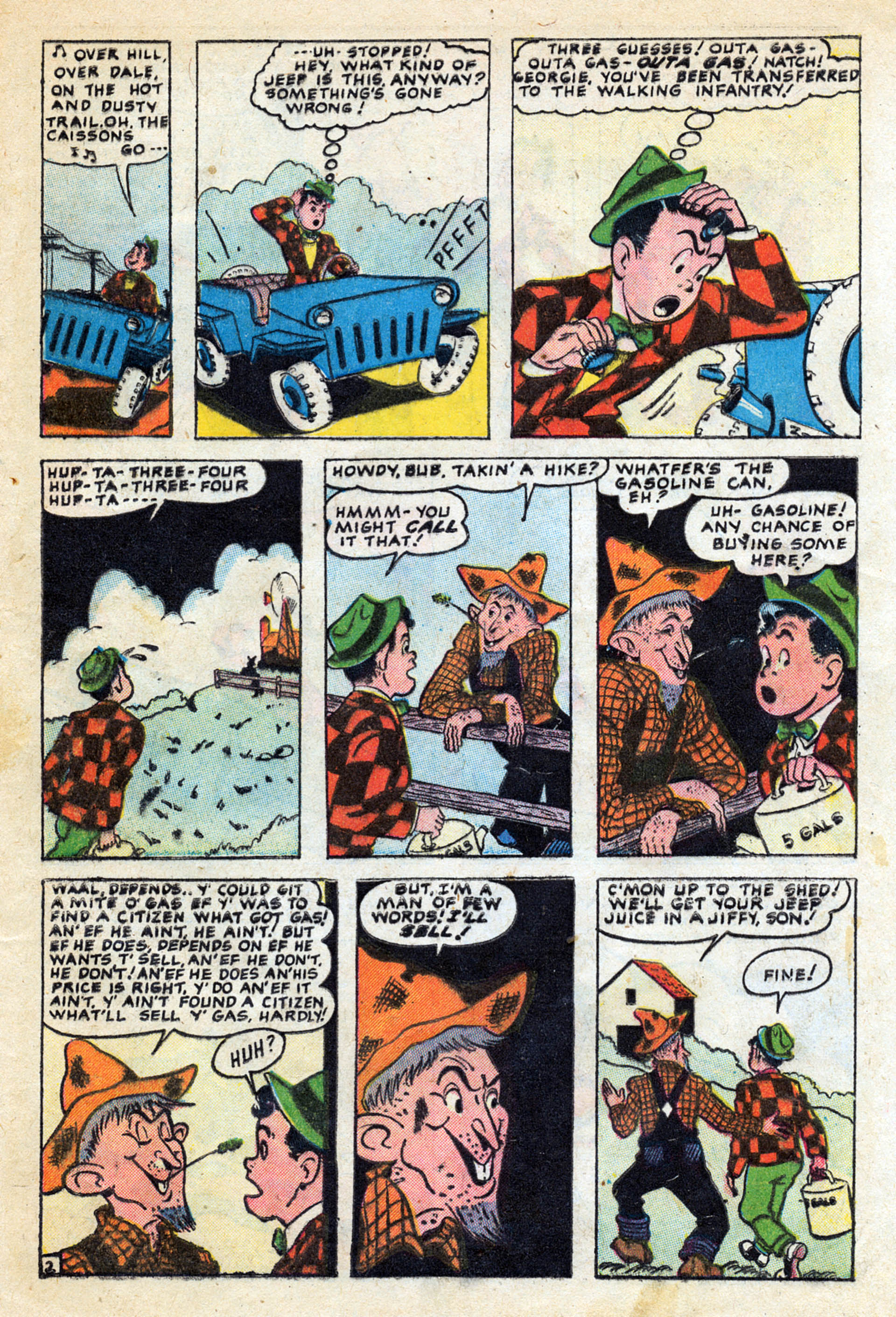 Read online Georgie Comics (1949) comic -  Issue #28 - 29