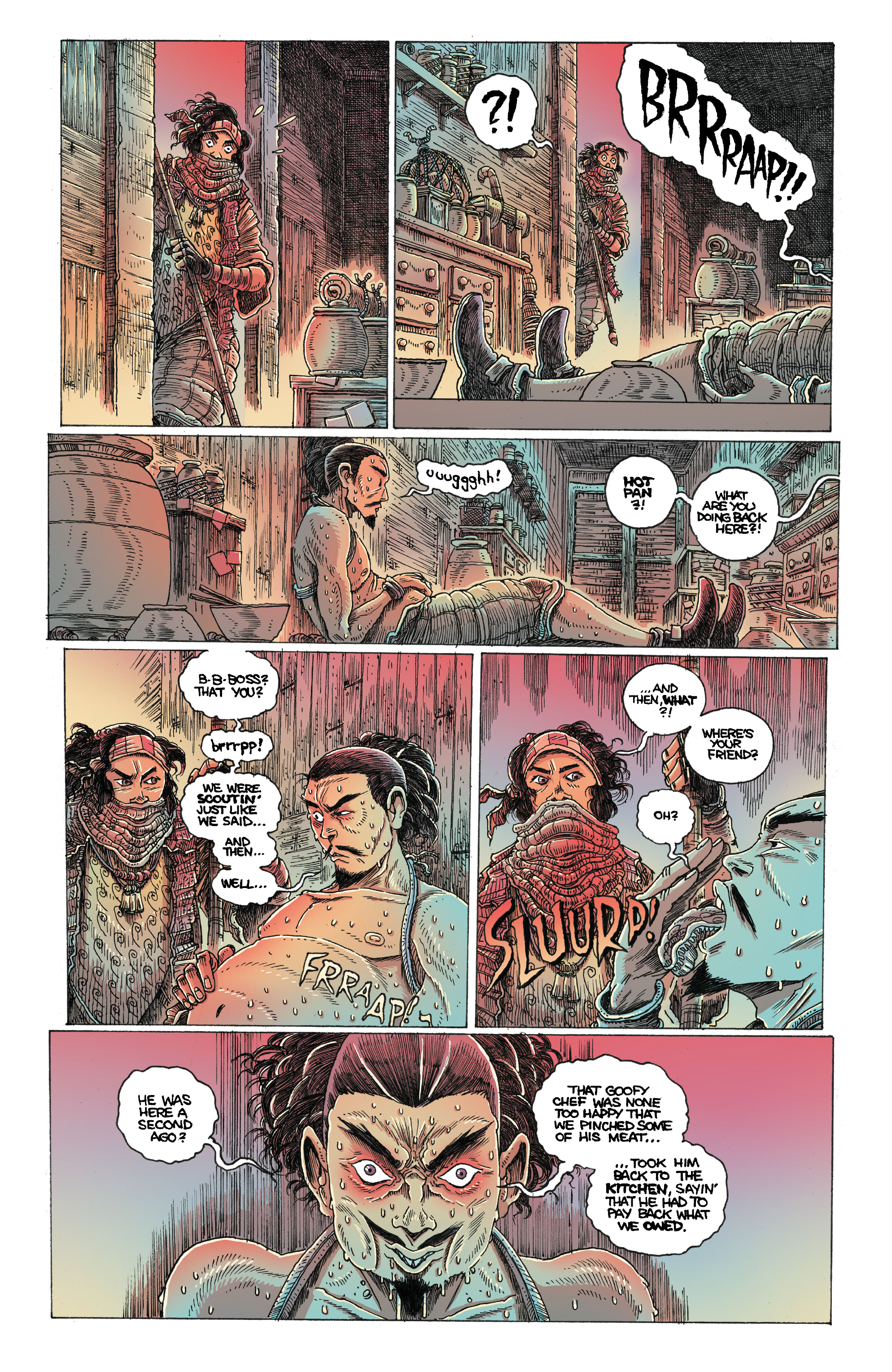 Read online Orphan and the Five Beasts comic -  Issue #3 - 19