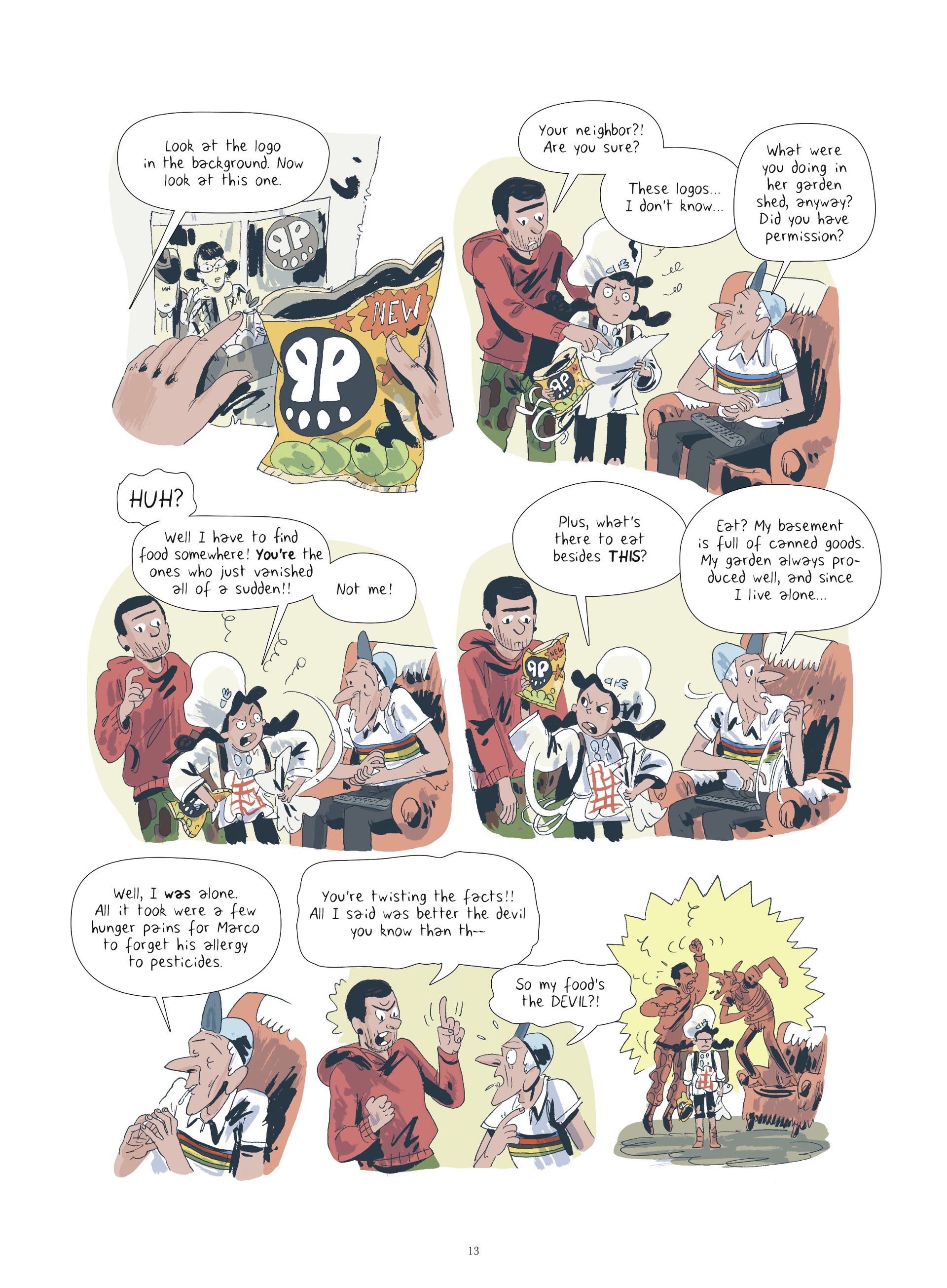 Read online Yasmina and the Potato Eaters comic -  Issue #2 - 13