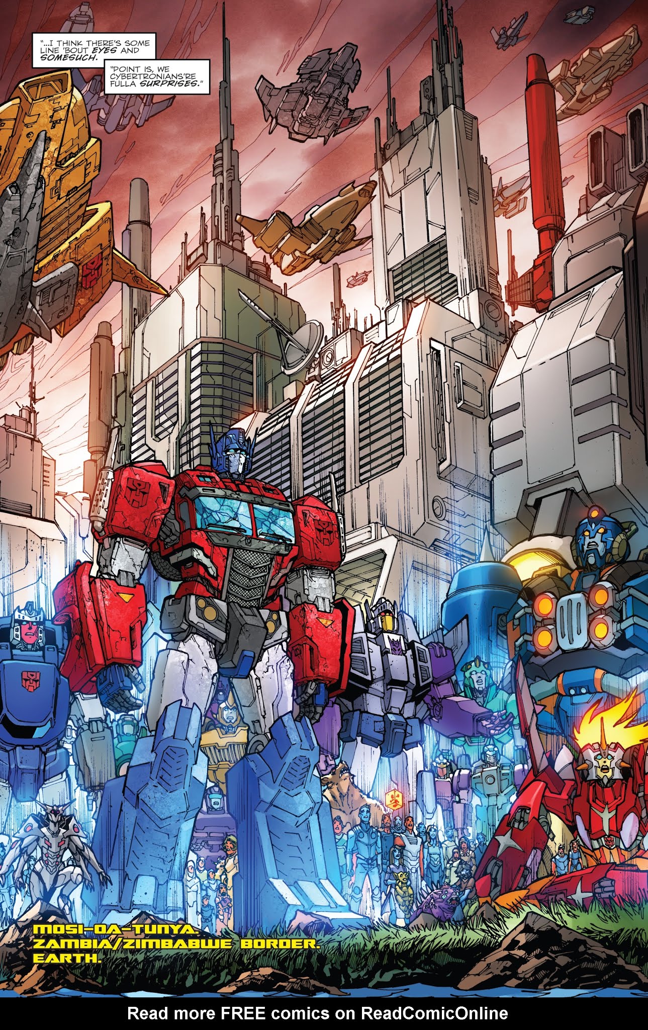 Read online Transformers: Unicron comic -  Issue #4 - 21