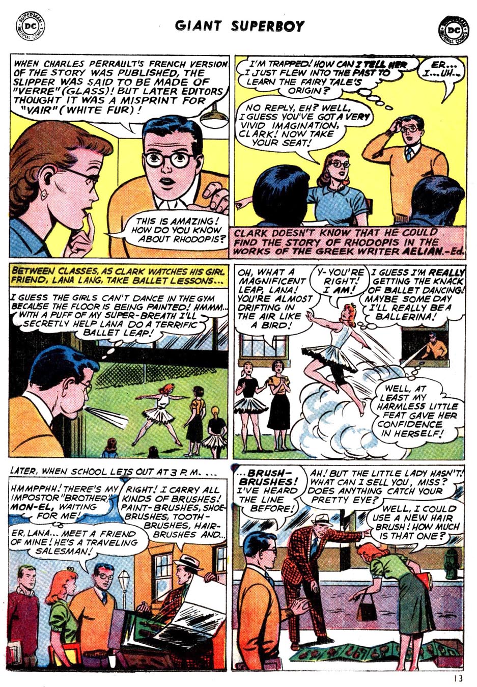 Read online Superboy (1949) comic -  Issue #129 - 15