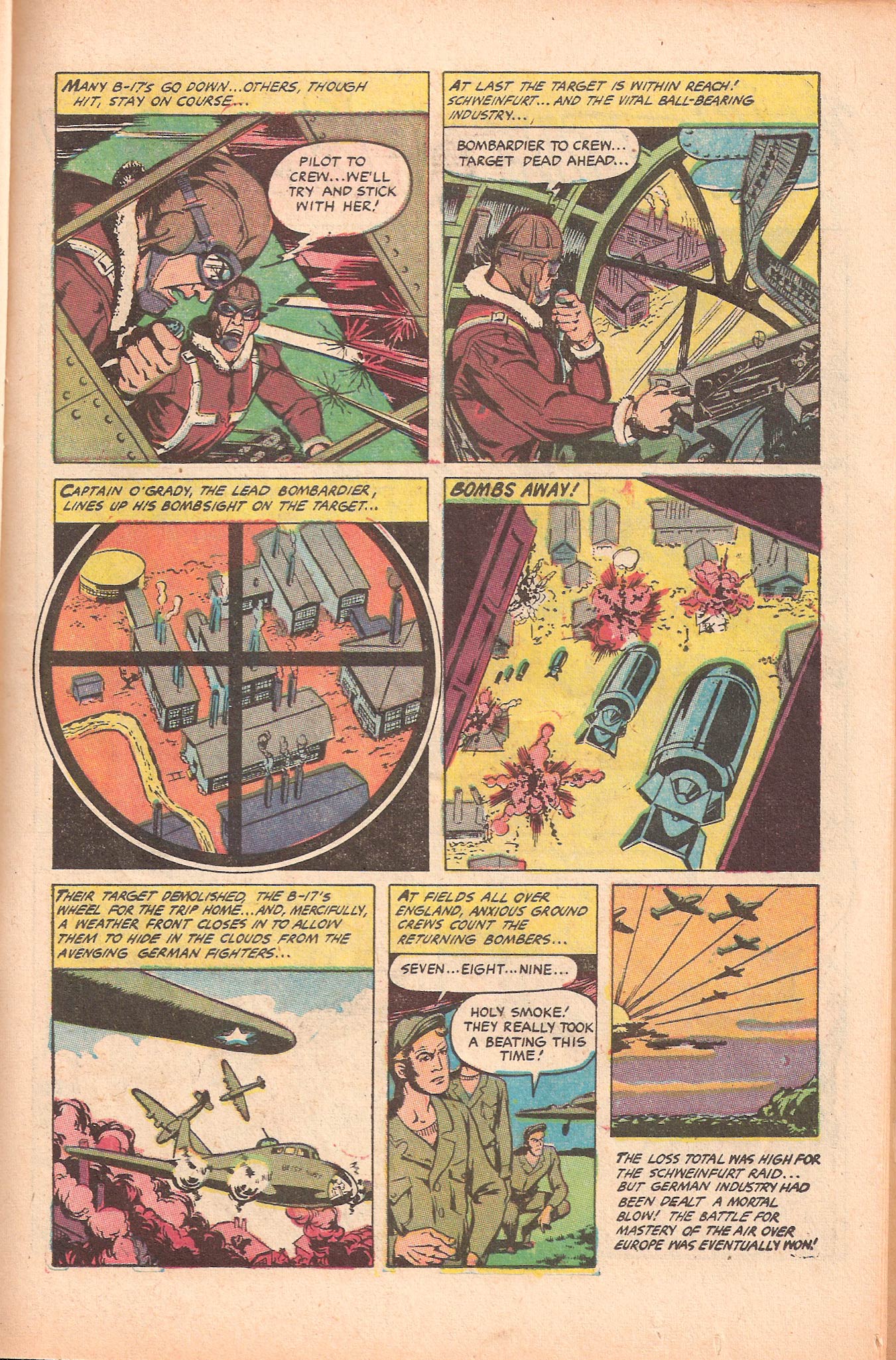 Read online War Birds (1952) comic -  Issue #1 - 23