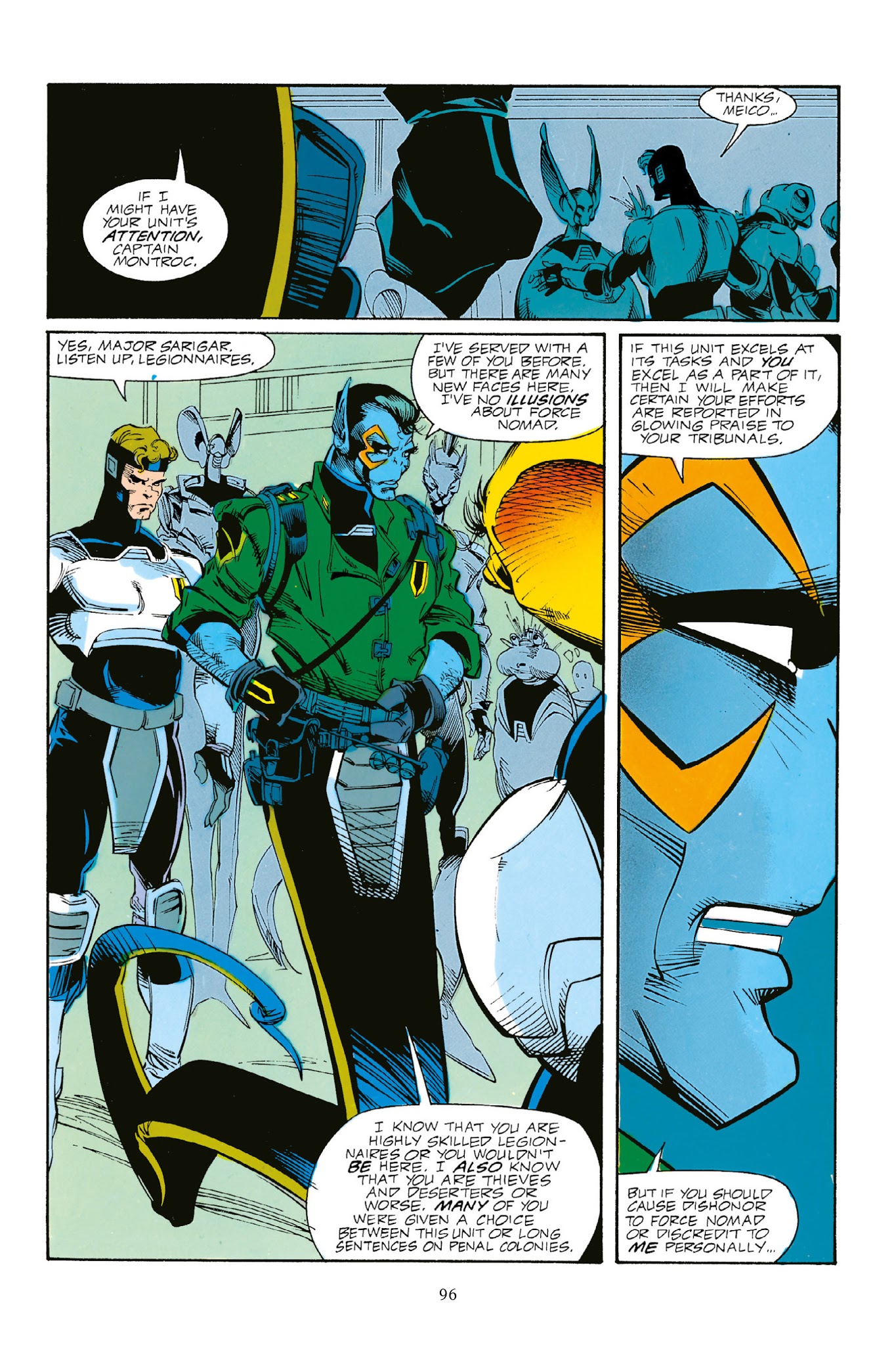 Read online Alien Legion: Dead and Buried comic -  Issue # TPB - 95