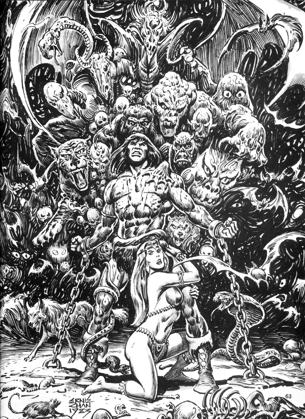 Read online The Savage Sword Of Conan comic -  Issue #94 - 62