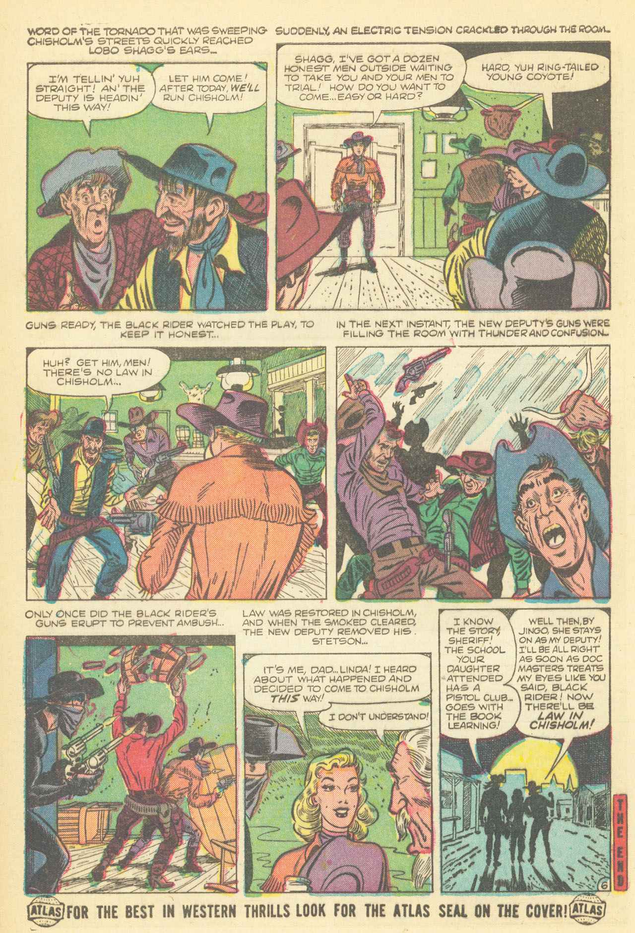 Read online Western Tales of Black Rider comic -  Issue #30 - 8