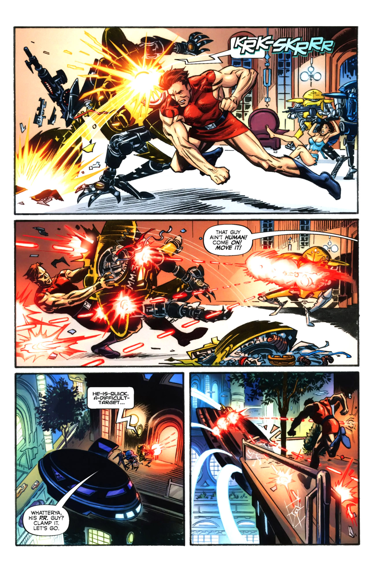 Read online Magnus, Robot Fighter (2010) comic -  Issue #1 - 7