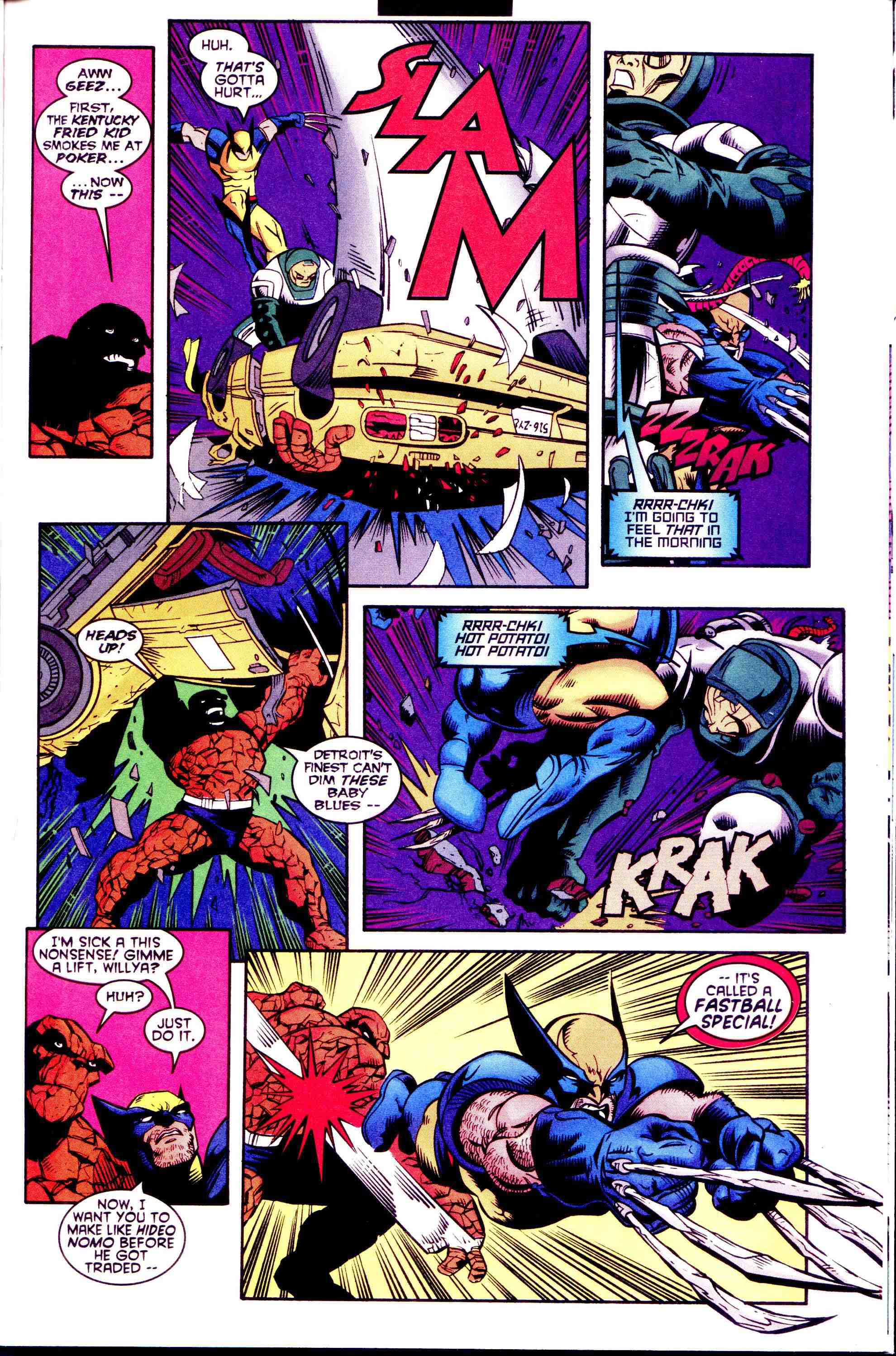 Read online X-Men Annual comic -  Issue #22 - 31