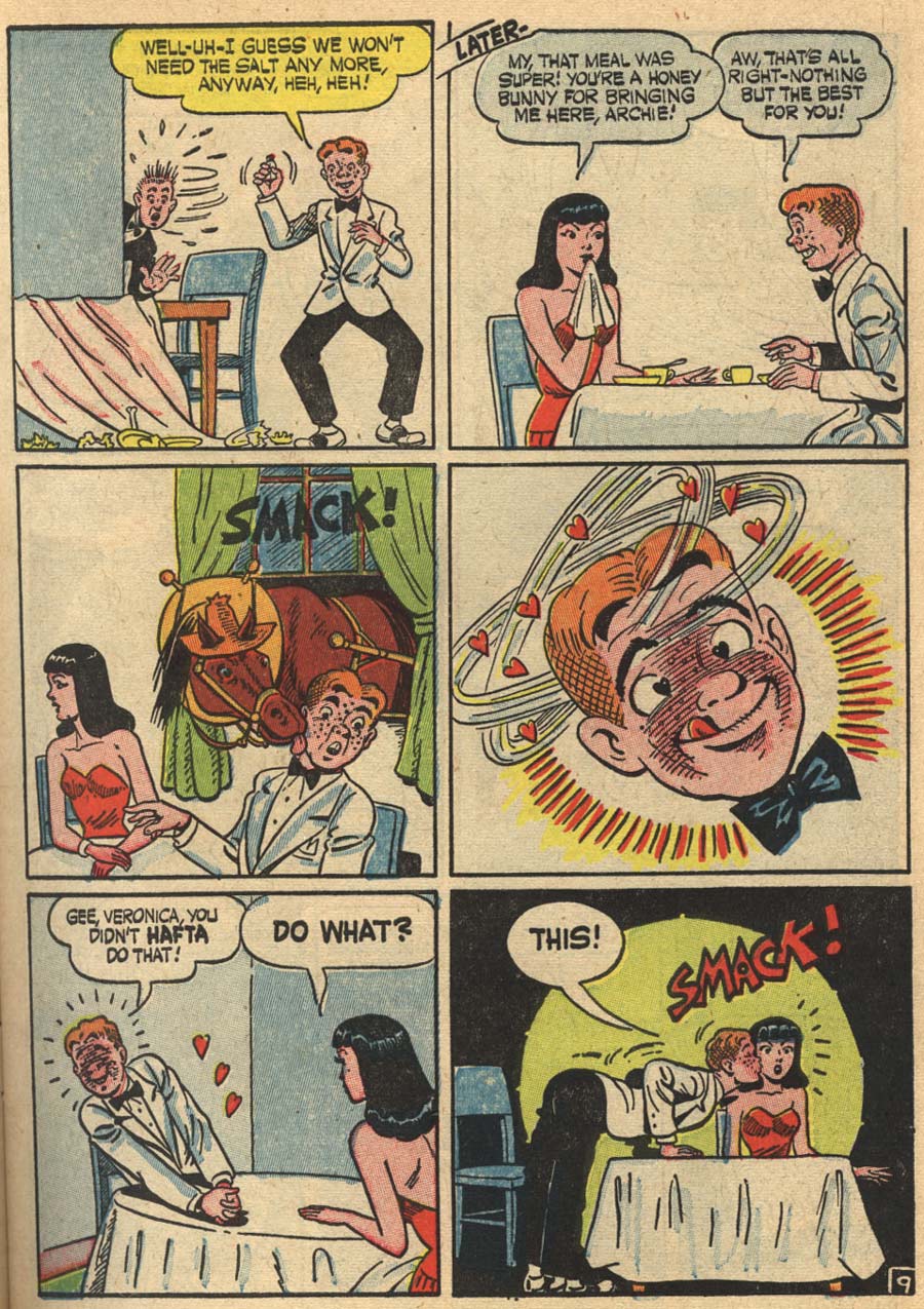 Read online Pep Comics comic -  Issue #55 - 12