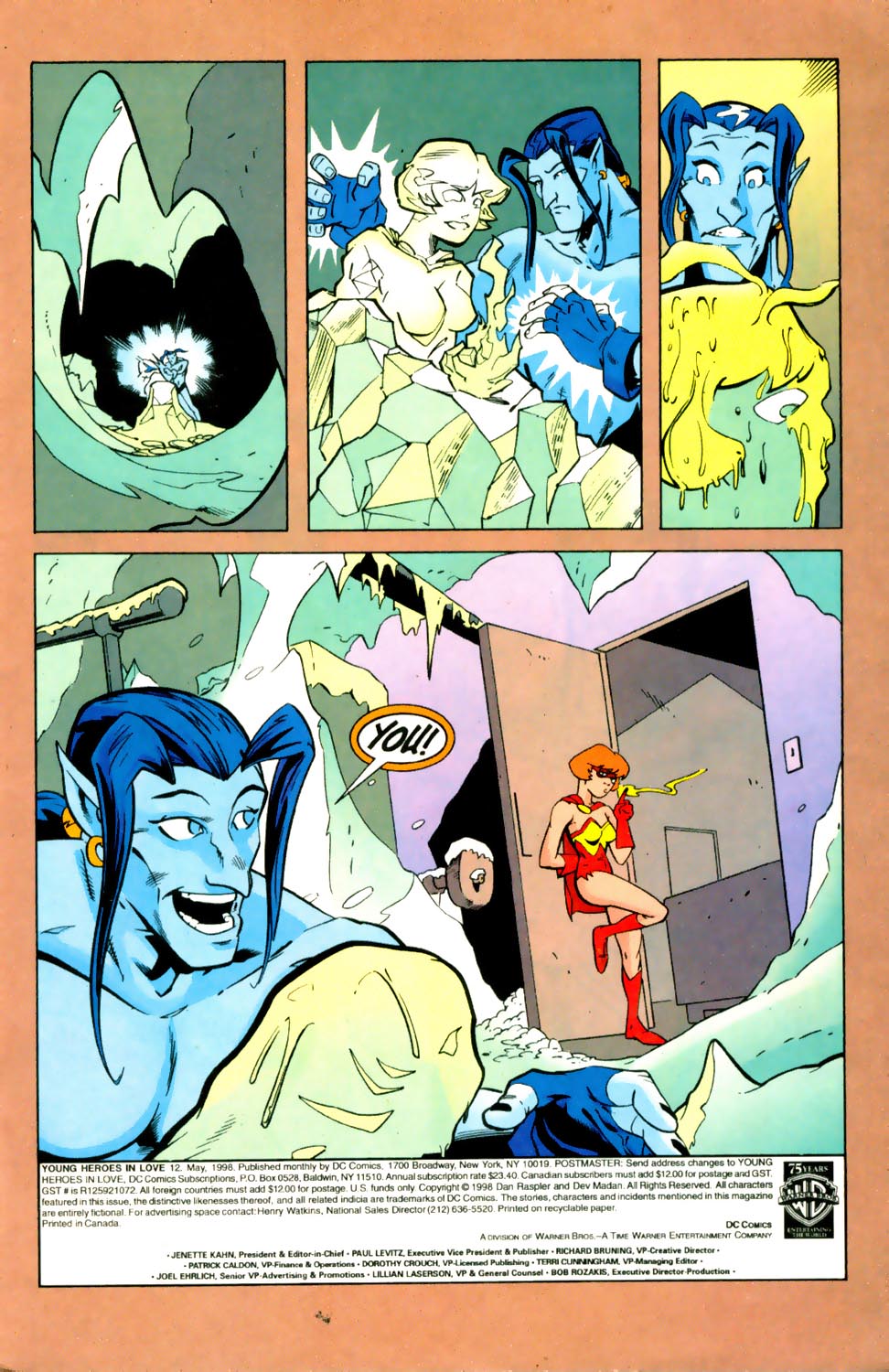 Read online Young Heroes in Love comic -  Issue #12 - 2