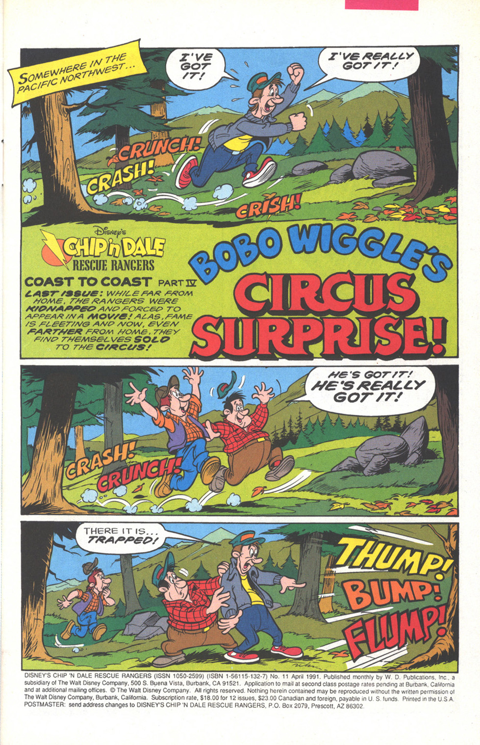 Read online Disney's Chip 'N Dale Rescue Rangers comic -  Issue #11 - 3