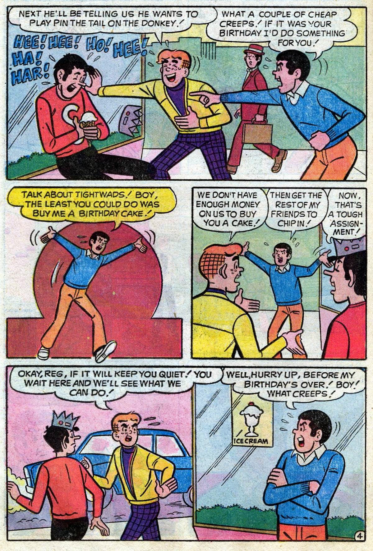 Read online Reggie and Me (1966) comic -  Issue #80 - 12