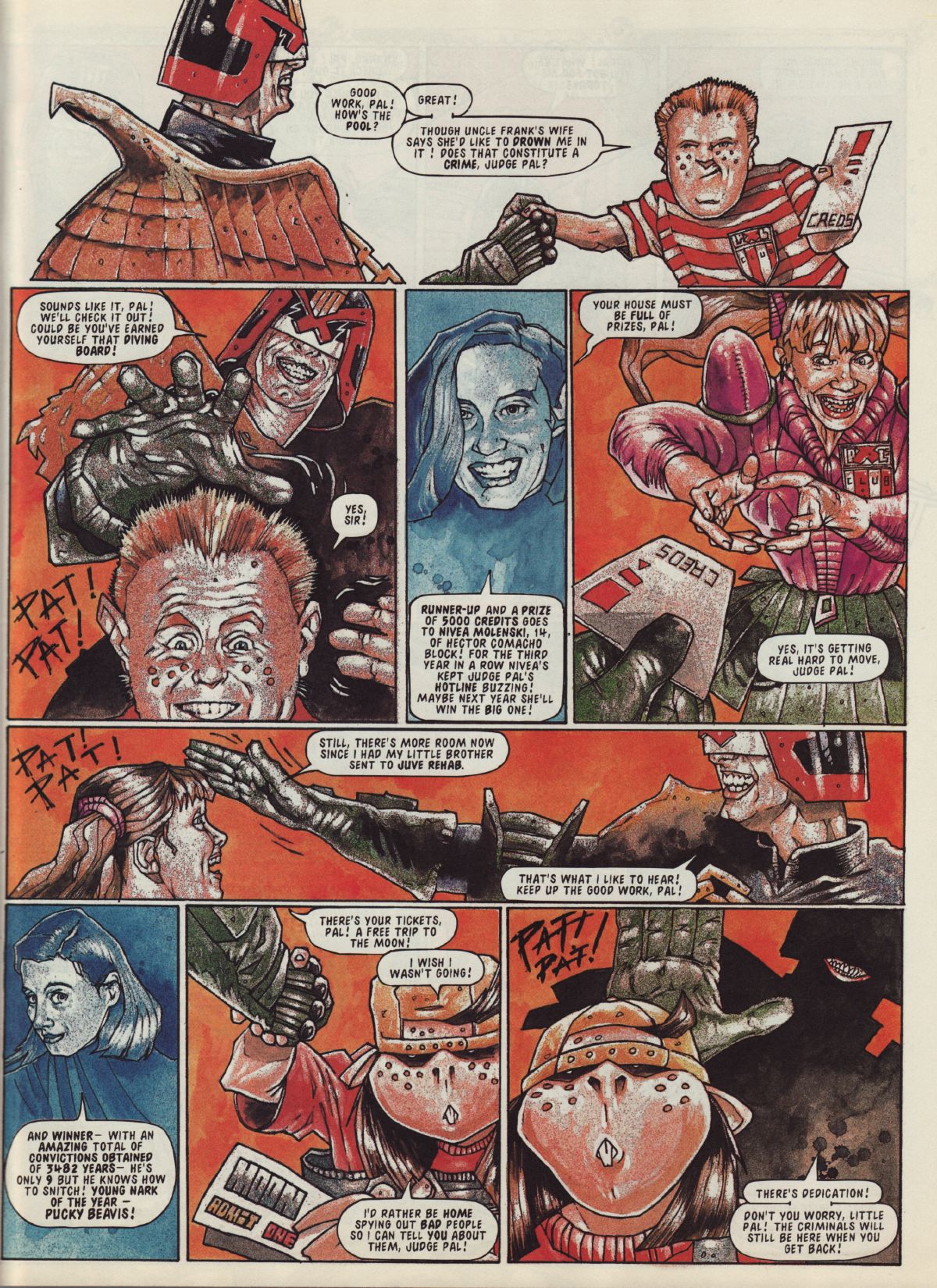 Read online Judge Dredd: The Megazine (vol. 2) comic -  Issue #78 - 7