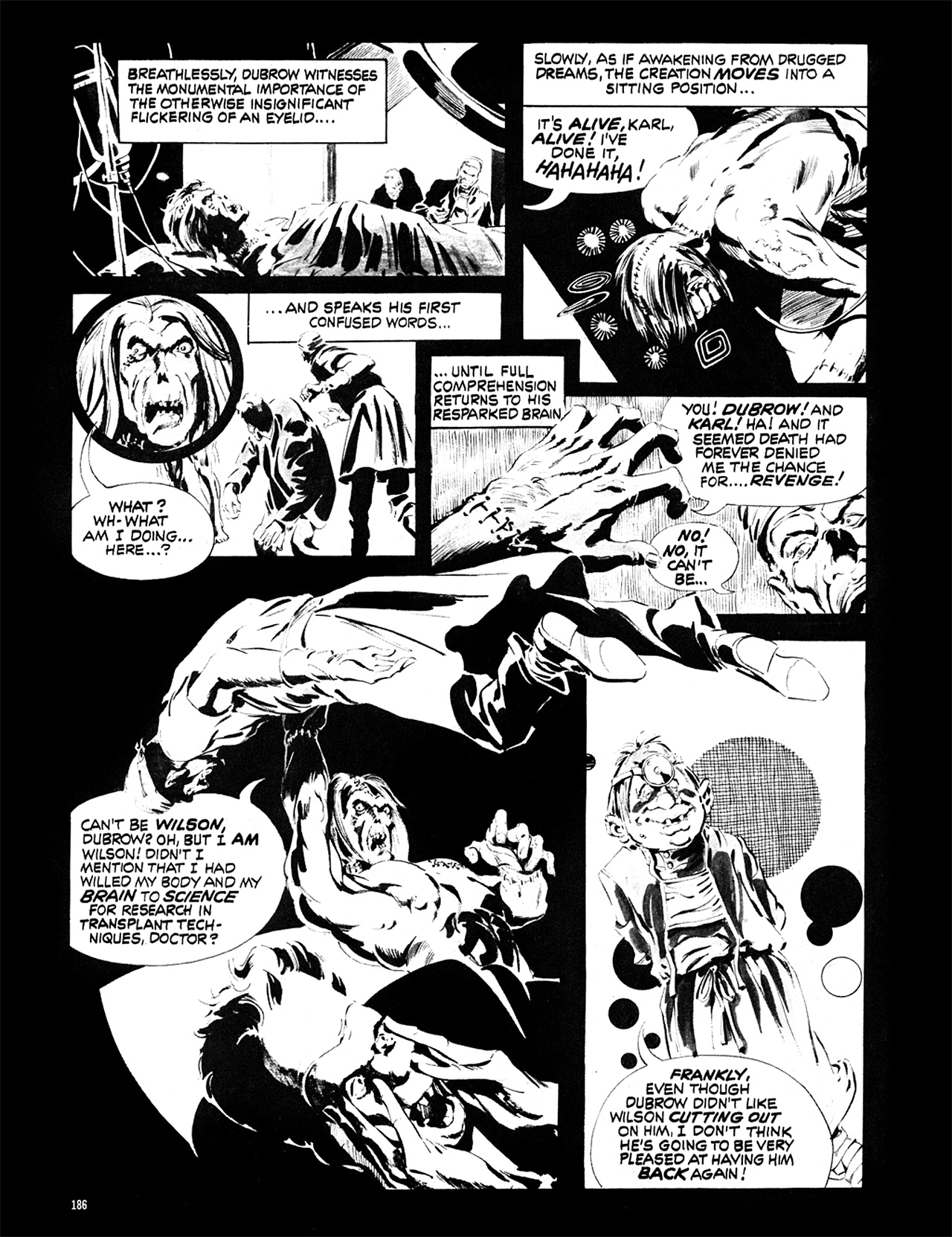 Read online Eerie Archives comic -  Issue # TPB 6 - 186