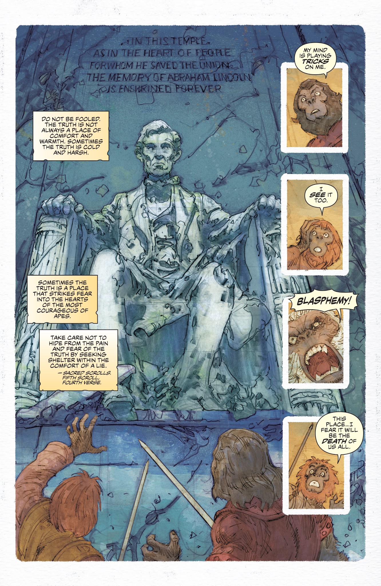Read online Planet of the Apes: Ursus comic -  Issue #5 - 4