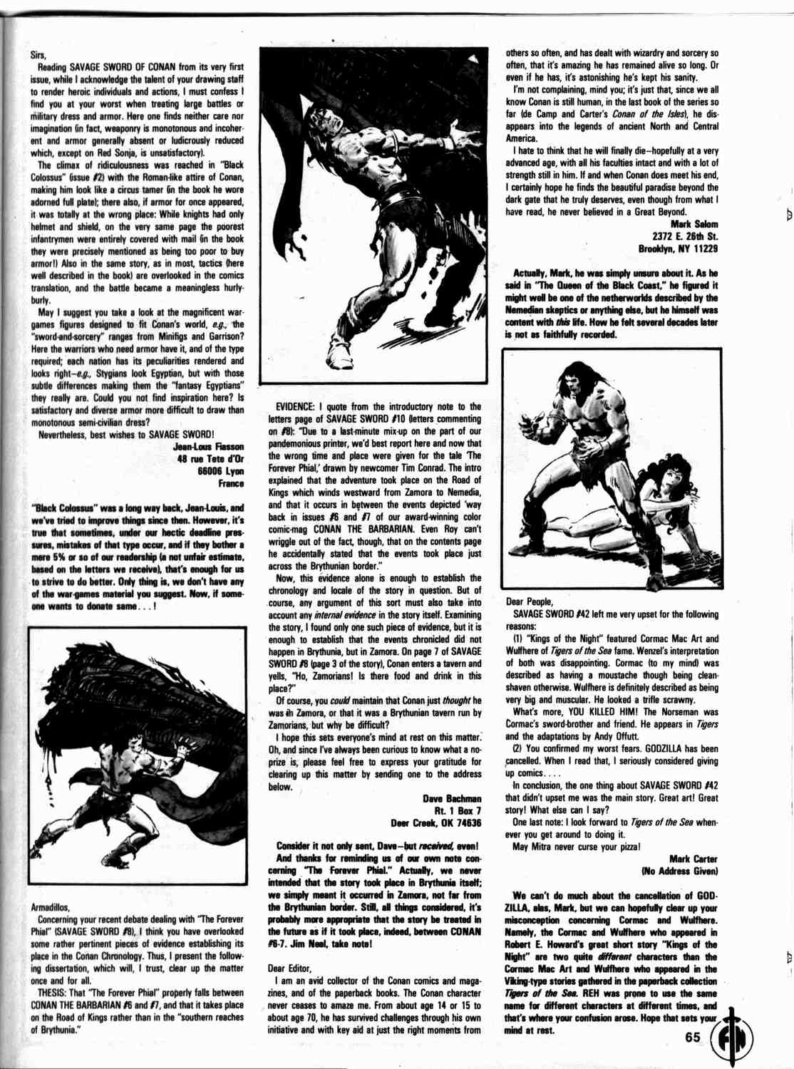 Read online The Savage Sword Of Conan comic -  Issue #46 - 62