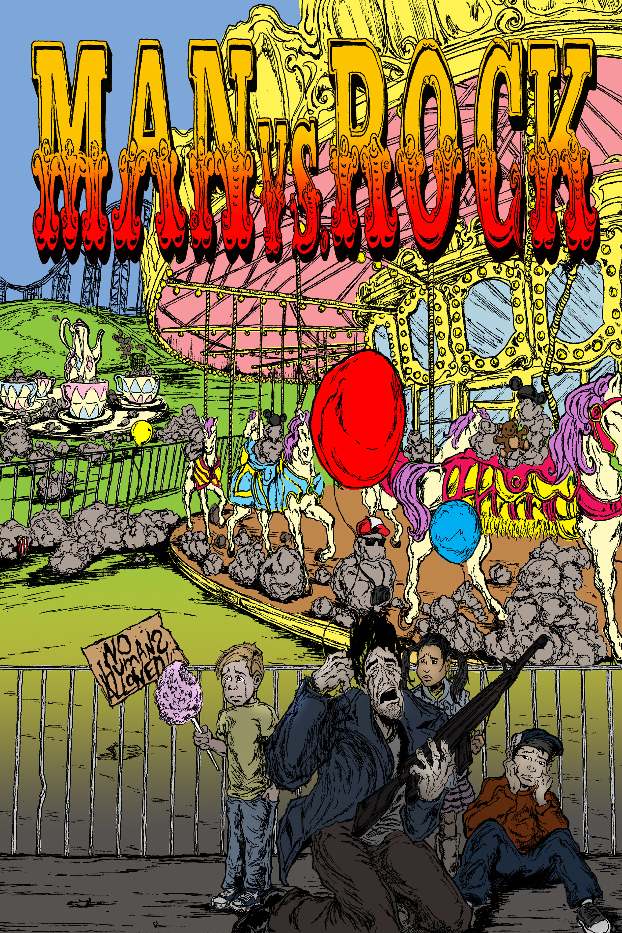 Read online Man vs. Rock comic -  Issue #3 - 1