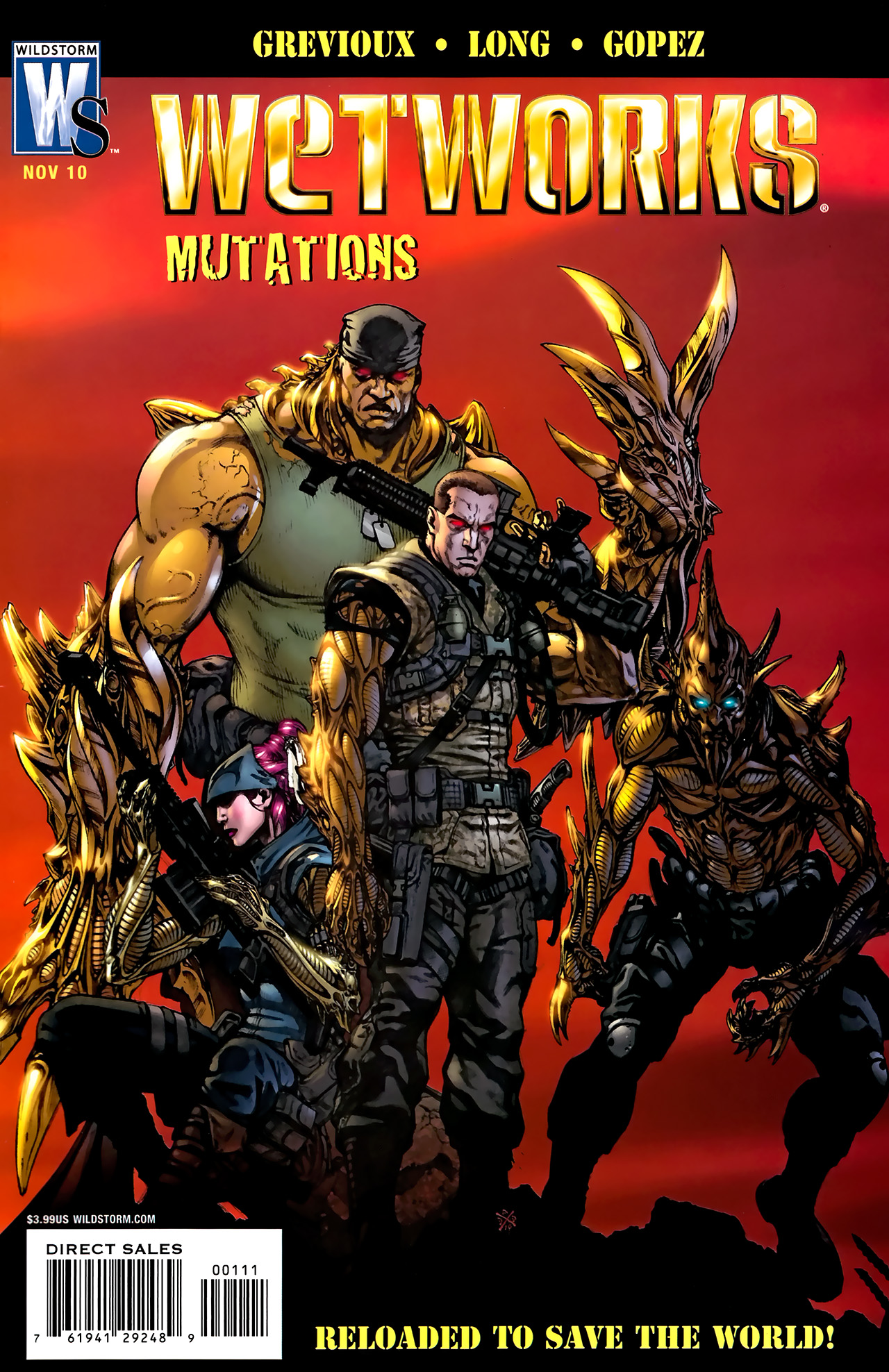 Read online Wetworks: Mutations comic -  Issue # Full - 1