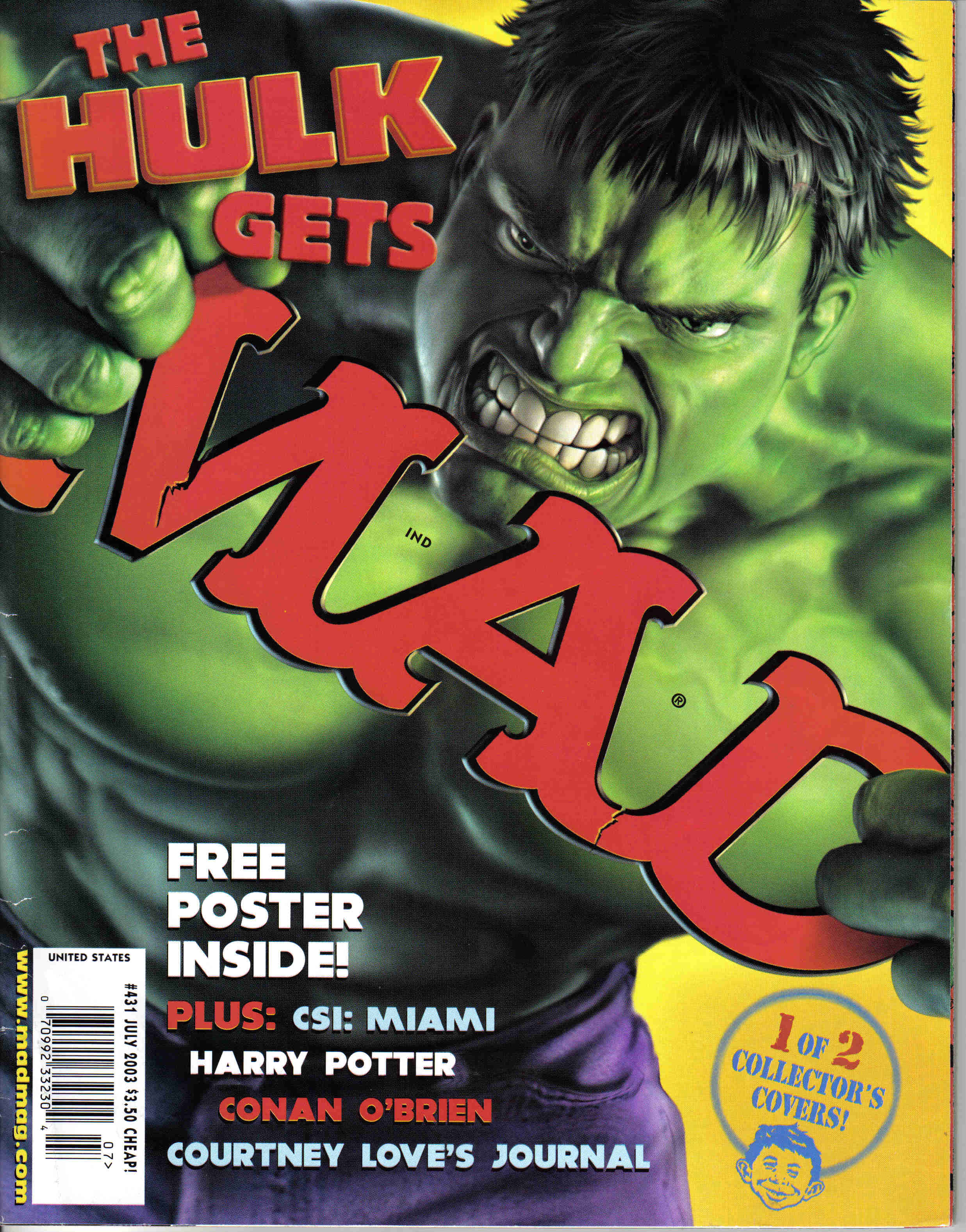Read online MAD comic -  Issue #431 - 1