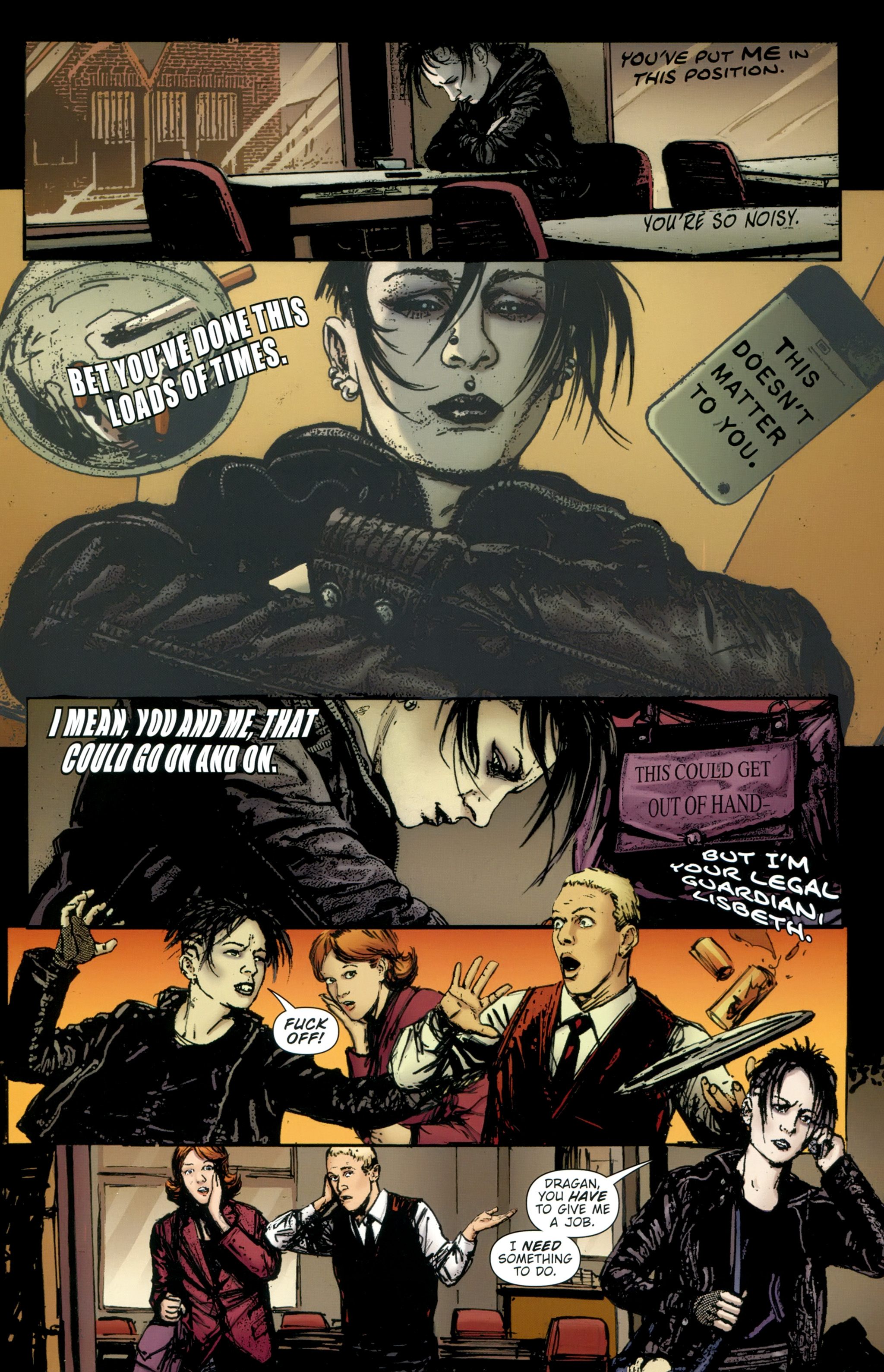 Read online The Girl With the Dragon Tattoo comic -  Issue # TPB 2 - 24