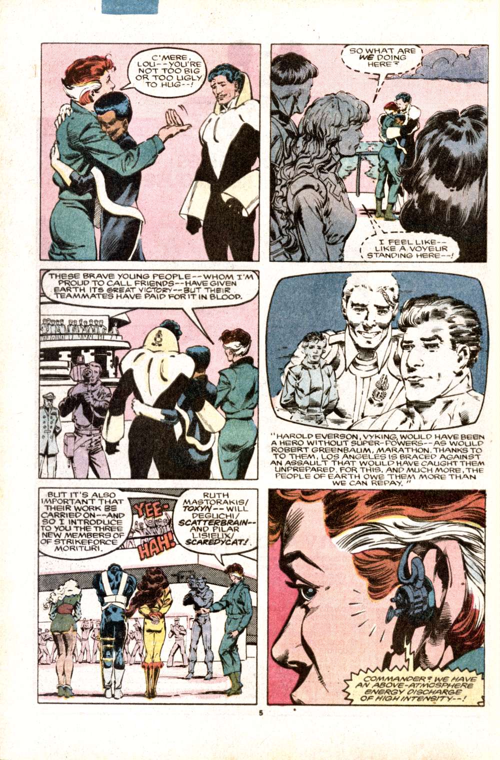 Read online Strikeforce: Morituri comic -  Issue #8 - 6