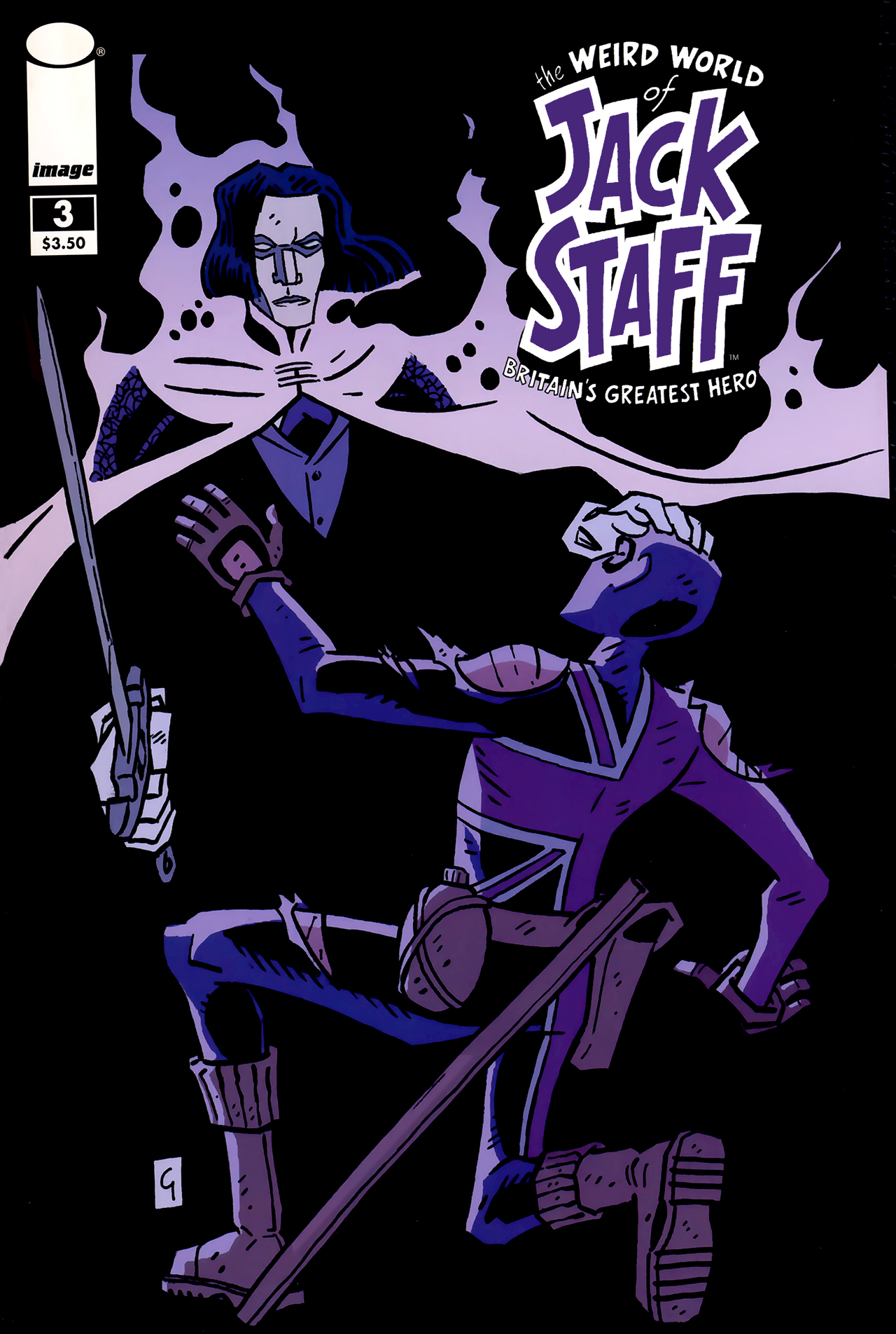 Read online Weird World of Jack Staff comic -  Issue #3 - 1