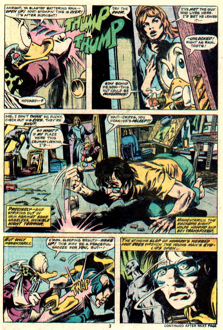 Read online Howard the Duck (1976) comic -  Issue #4 - 4