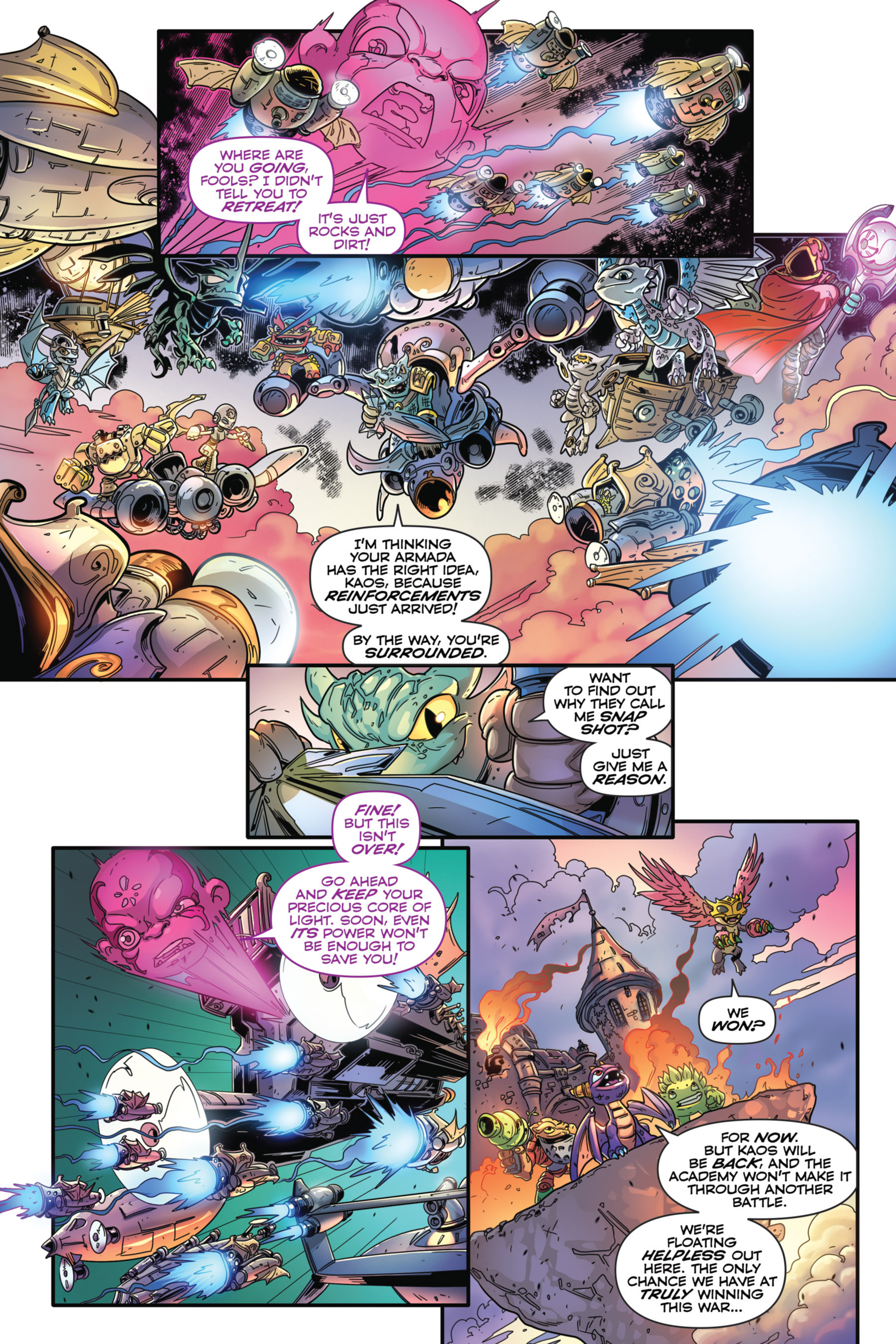 Read online Skylanders: Rift Into Overdrive comic -  Issue # Full - 62