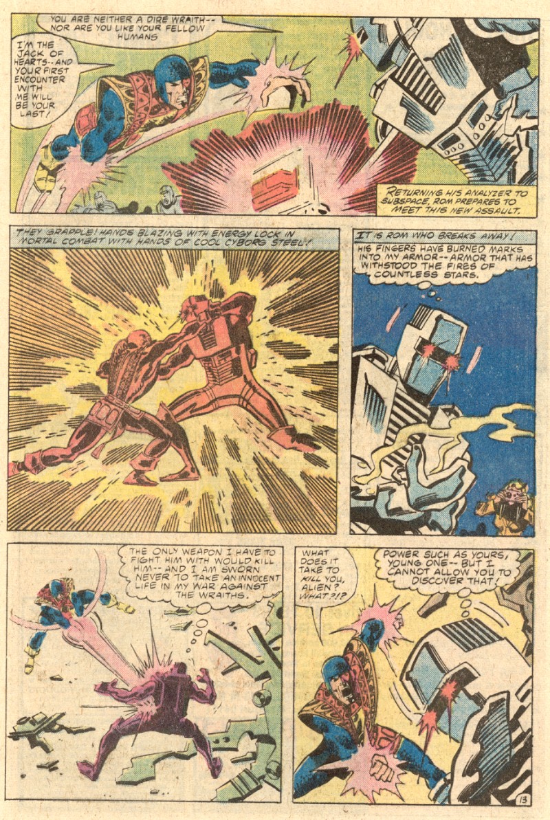 Read online ROM (1979) comic -  Issue #12 - 14