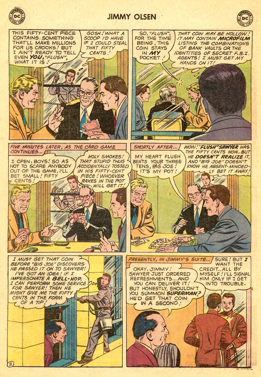 Read online Superman's Pal Jimmy Olsen comic -  Issue #48 - 16