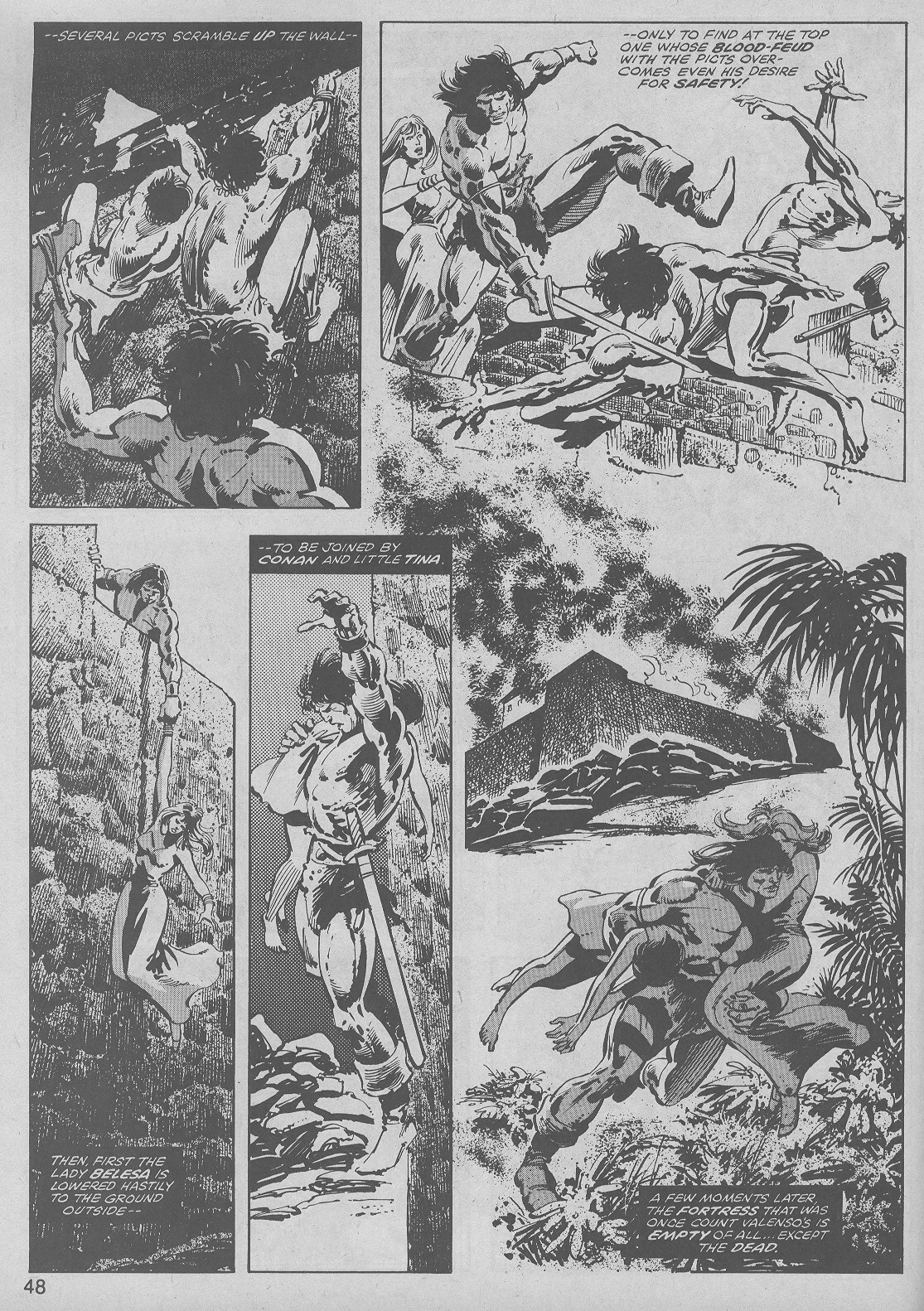 Read online The Savage Sword Of Conan comic -  Issue #48 - 48