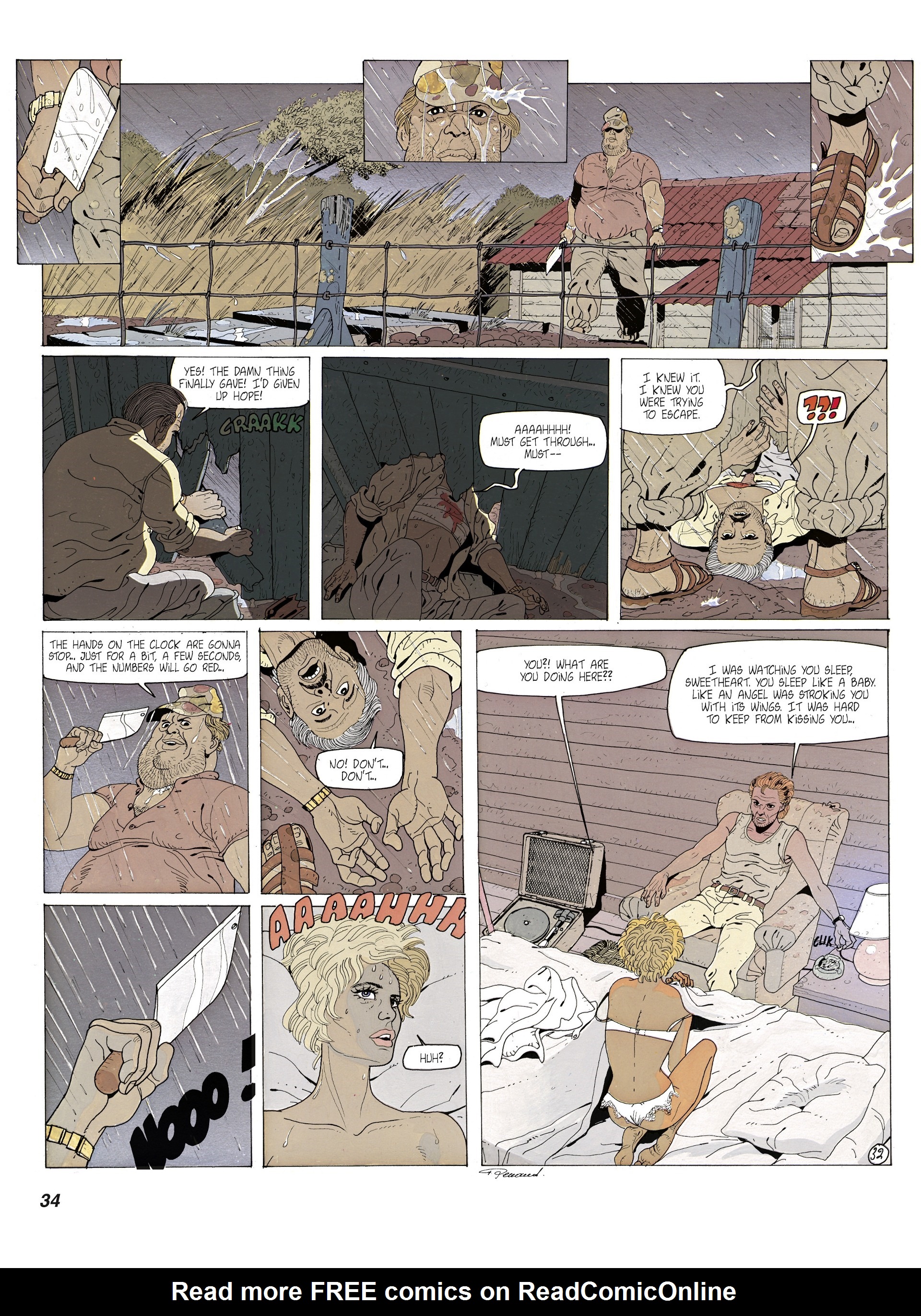 Read online Jessica Blandy comic -  Issue #3 - 34